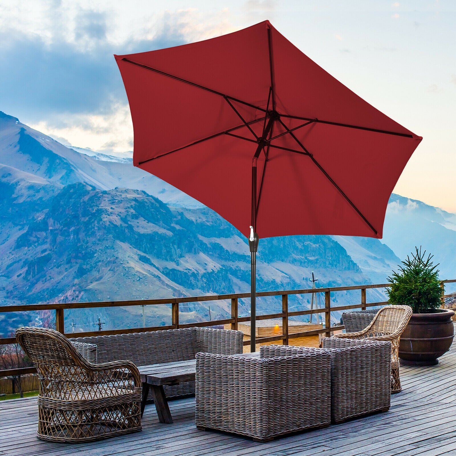 MELLCOM LW147MELHY0119 Patio-Tables - View #4