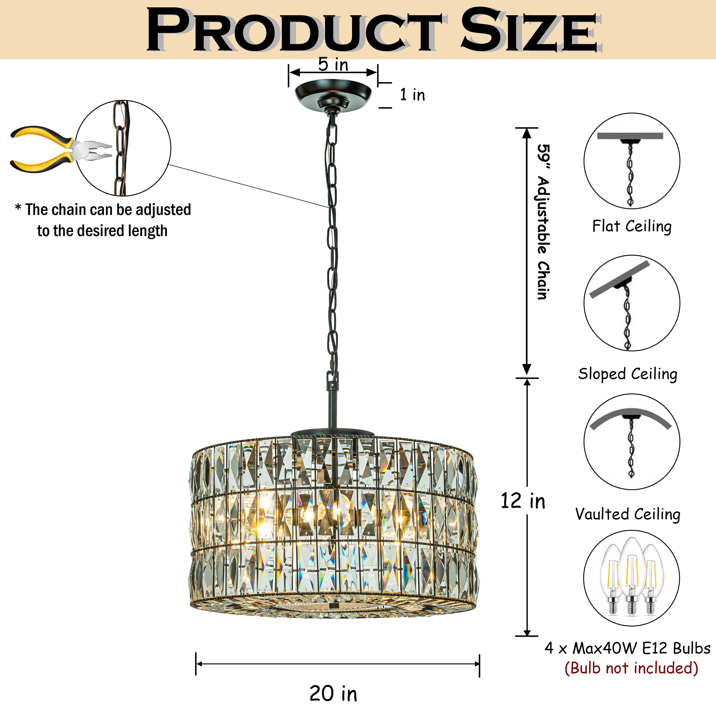 AloaDecor Lighting L7153D50MB01A b090015 - View #4