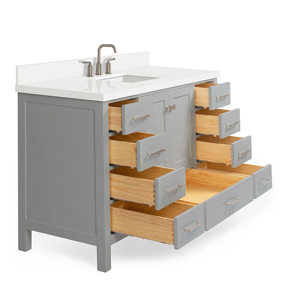 ARIEL A055SWQRVOGRY Bath-Vanity-Combo - View #5