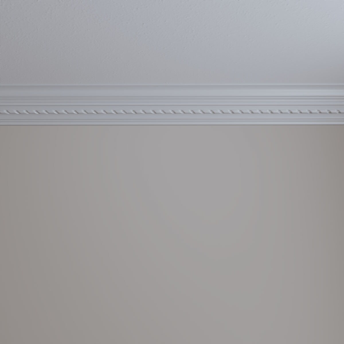 Windsor Rope Design Primed Polyurethane Crown Moulding