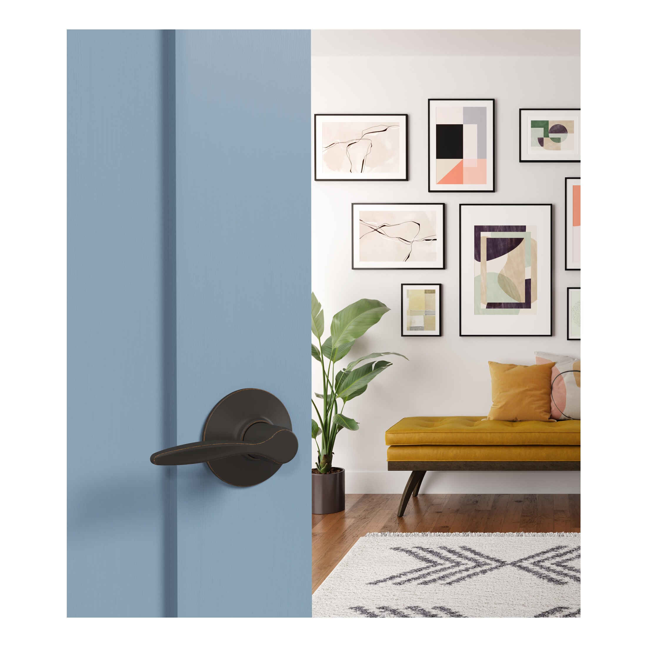 Schlage F10 DEL 716 Door-Handles - View #2