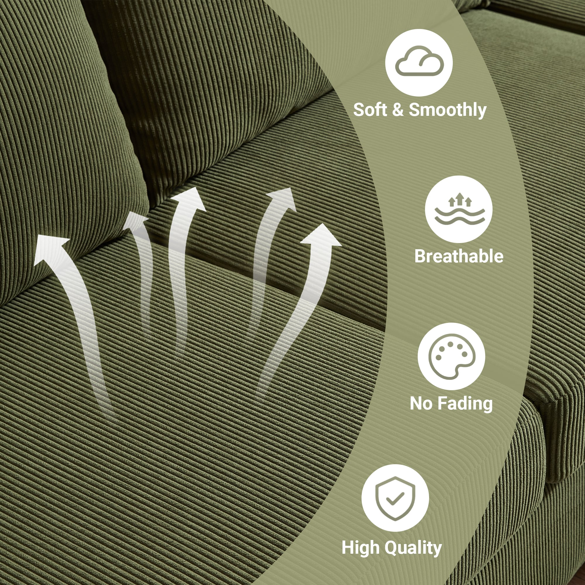 Pouuin SKM66 Sofas-Loveseats - View #4