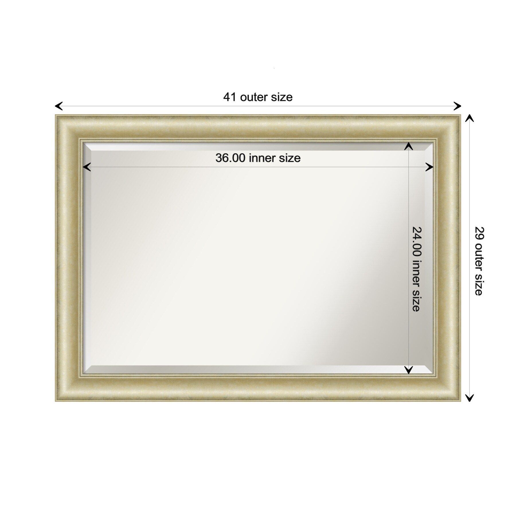 Amanti Art DSW4593611 Framed-Bath-Mirrors - View #5