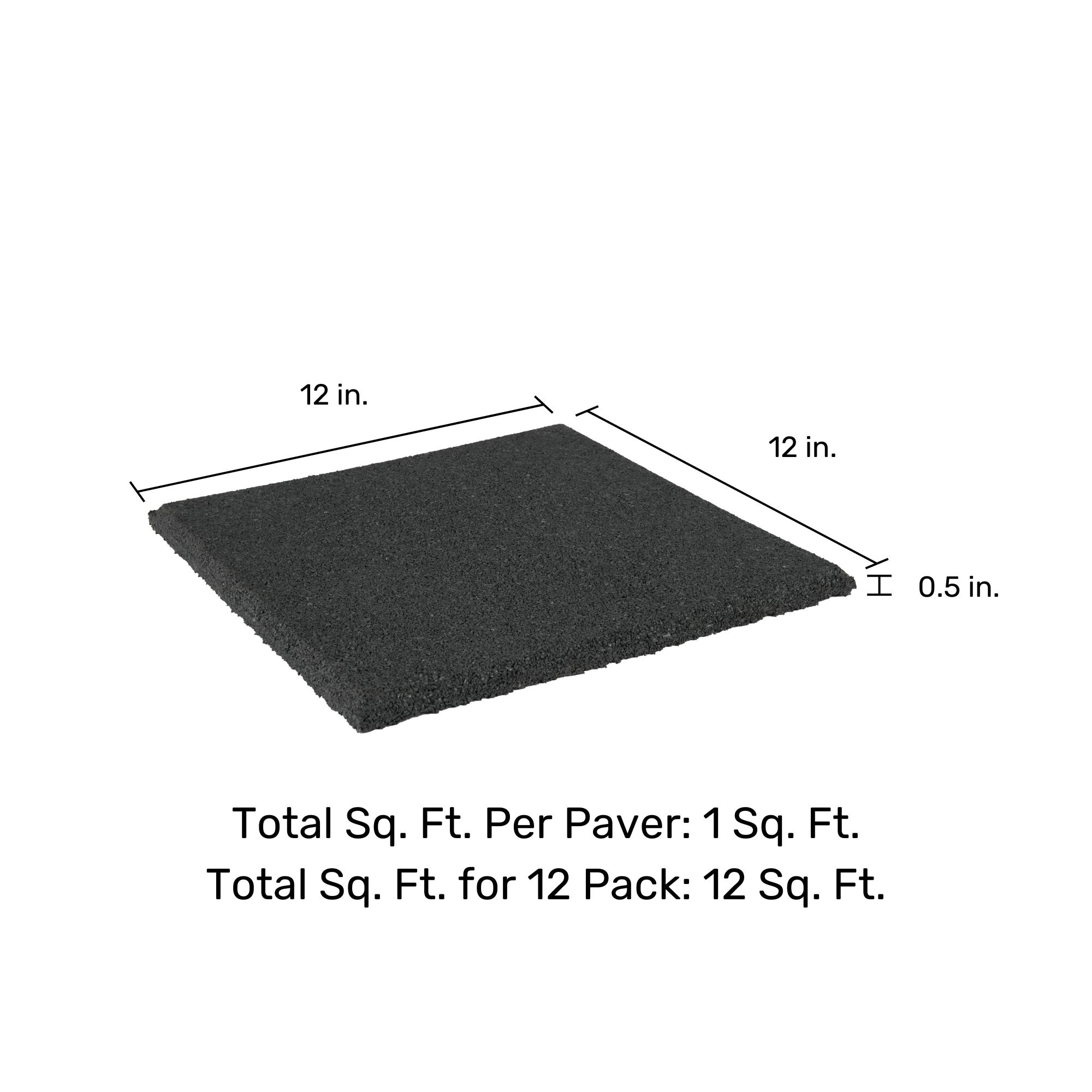 GroundSmart DCPV12BK12 Patio-Stone-Pavers - View #2