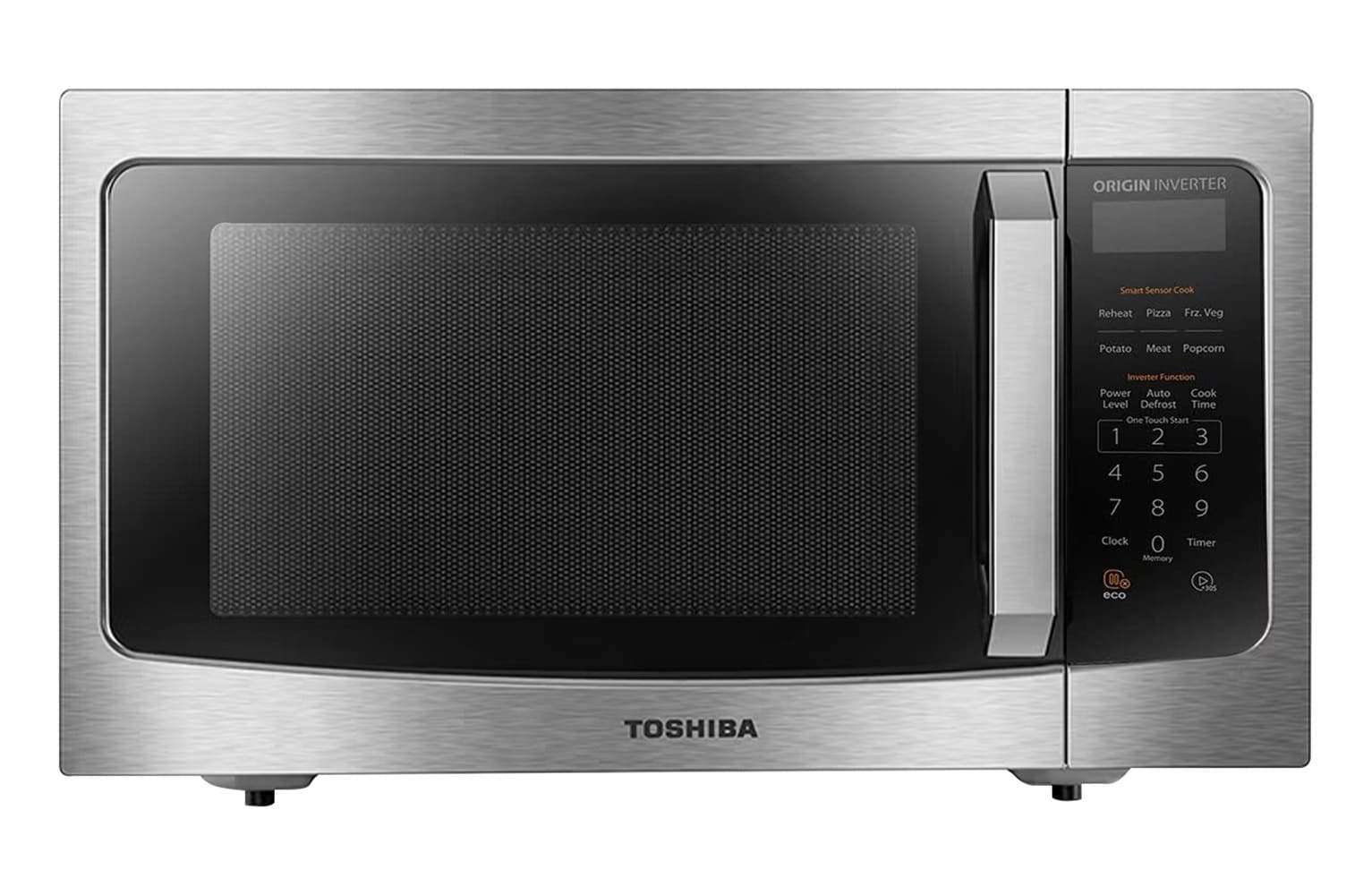 Toshiba ML45PBS 1.6 cu ft Microwave sale New but has small scratch see pics