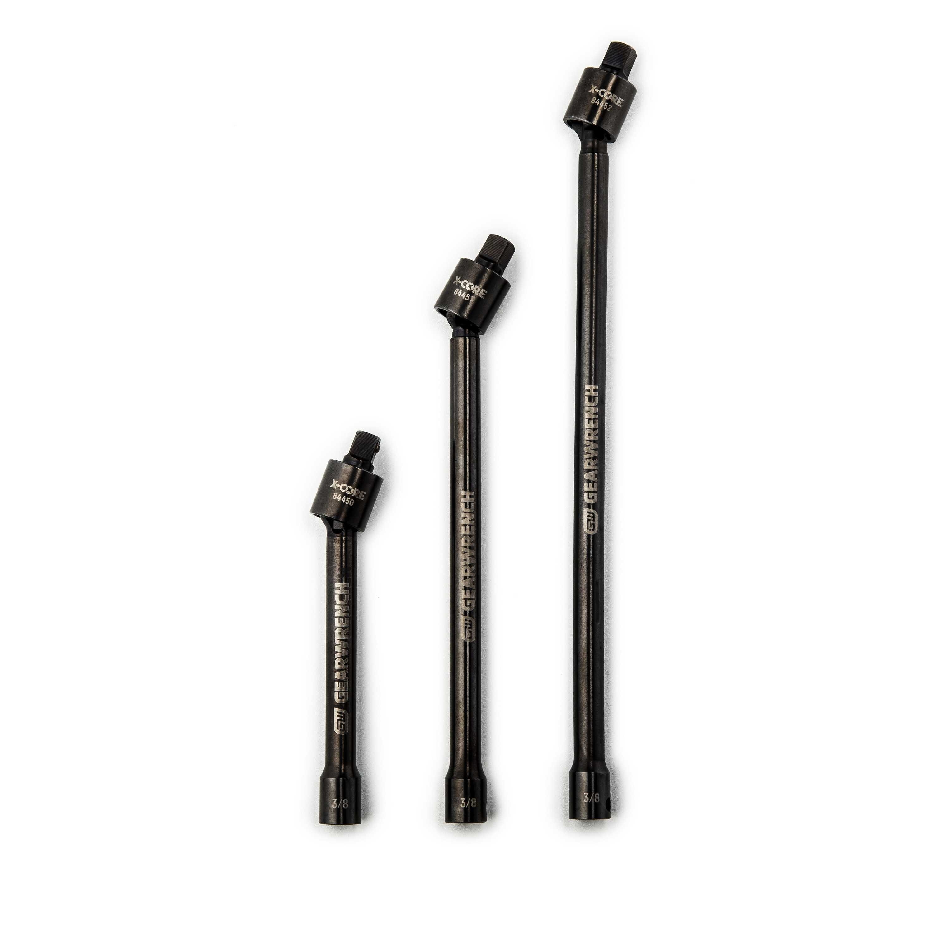 GEARWRENCH 84453 3-Piece 3/8-in Drive Socket Extension Set