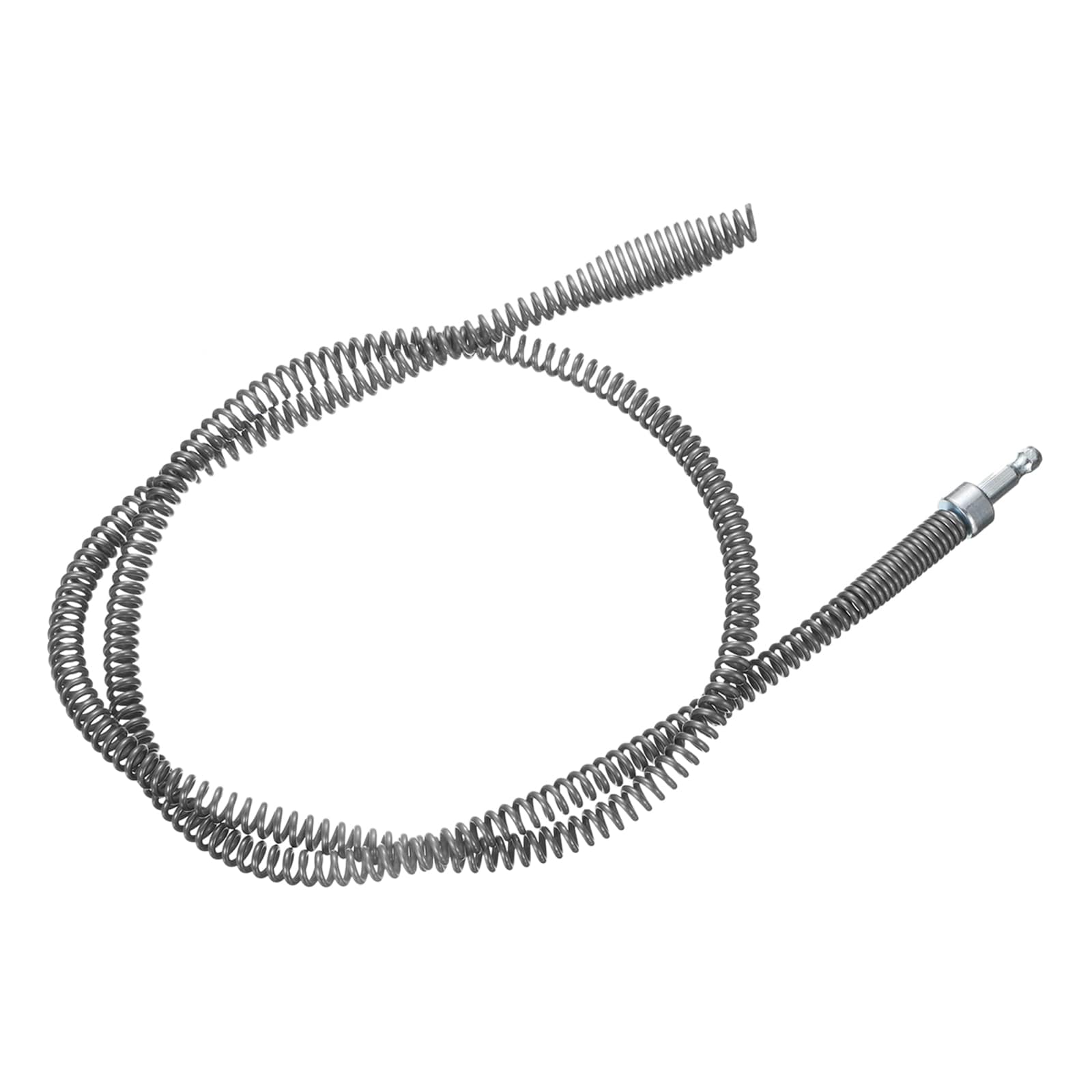 Harfington Drain Cable 2/5 Inch (10mm) Dia 6.5ft Drain Cleaning Auger Cables with Drill Connector Flexible Spring Unclog Hair for Bathroom Kitchen Toilet Bathtub Sewer Sink