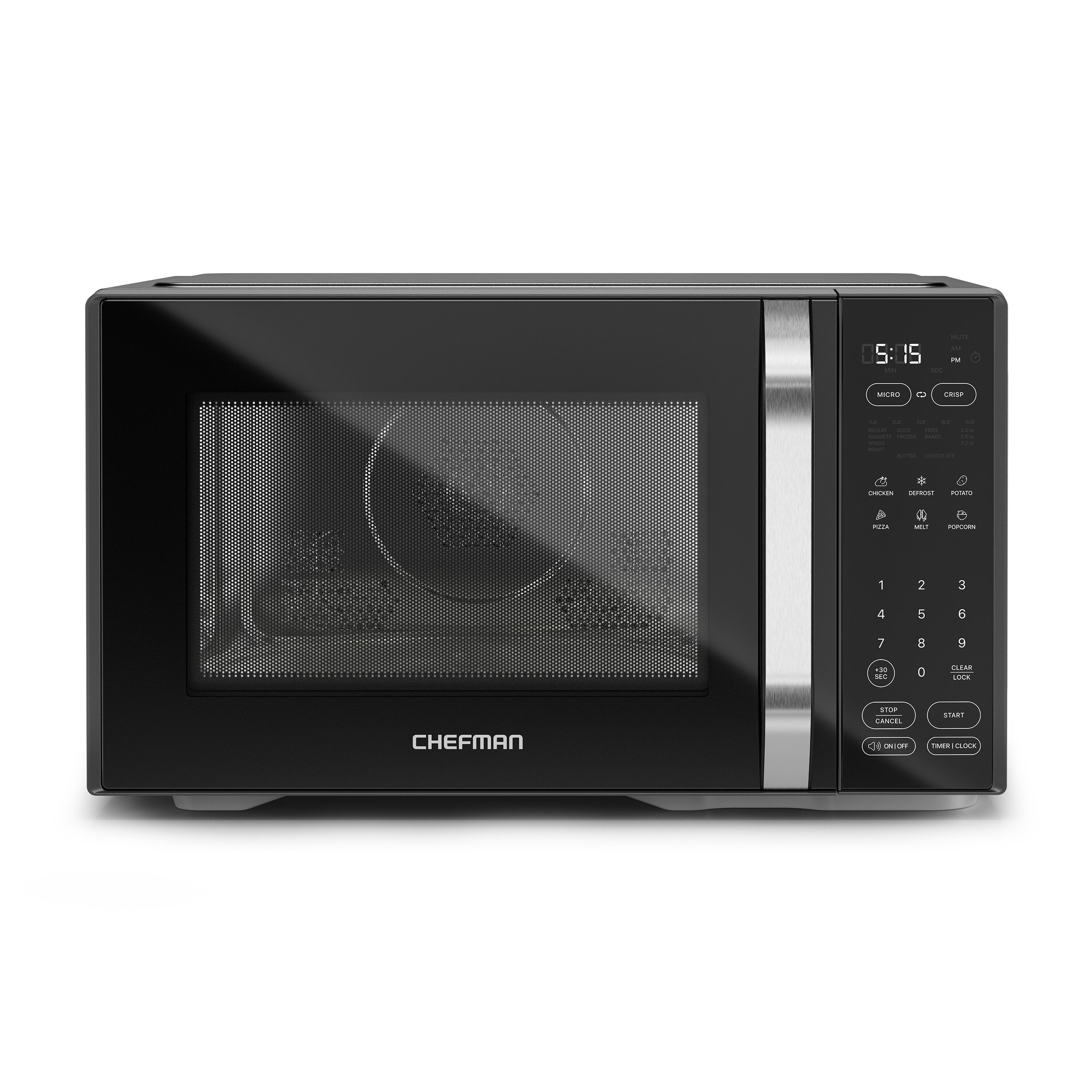 MAGIC CHEF Countertop Microwave Oven - Black, 1.1 cu ft - Foods Co.