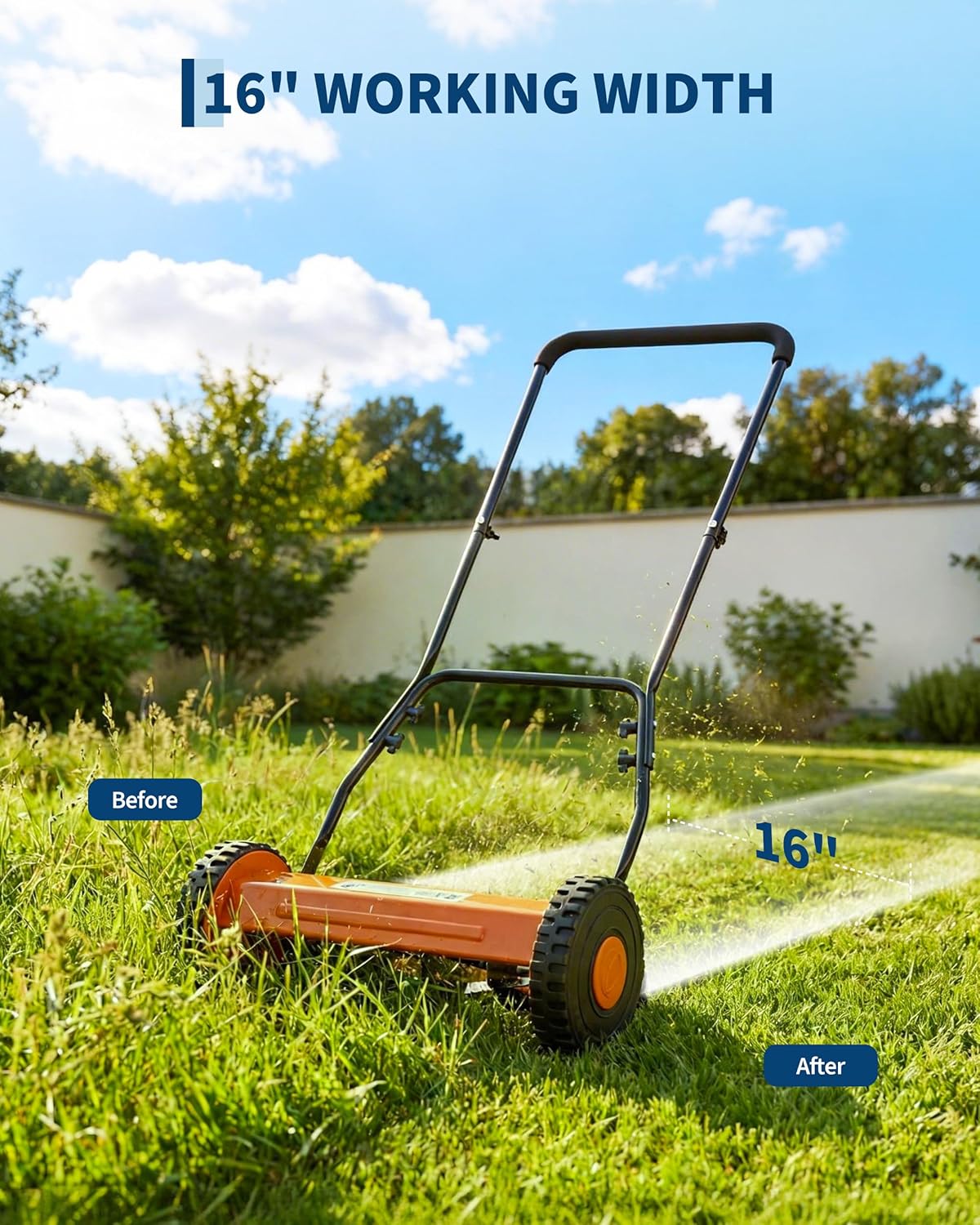 GAOMON CQC-LSYBHIMTMEK Push-Mower-Reel - View #5