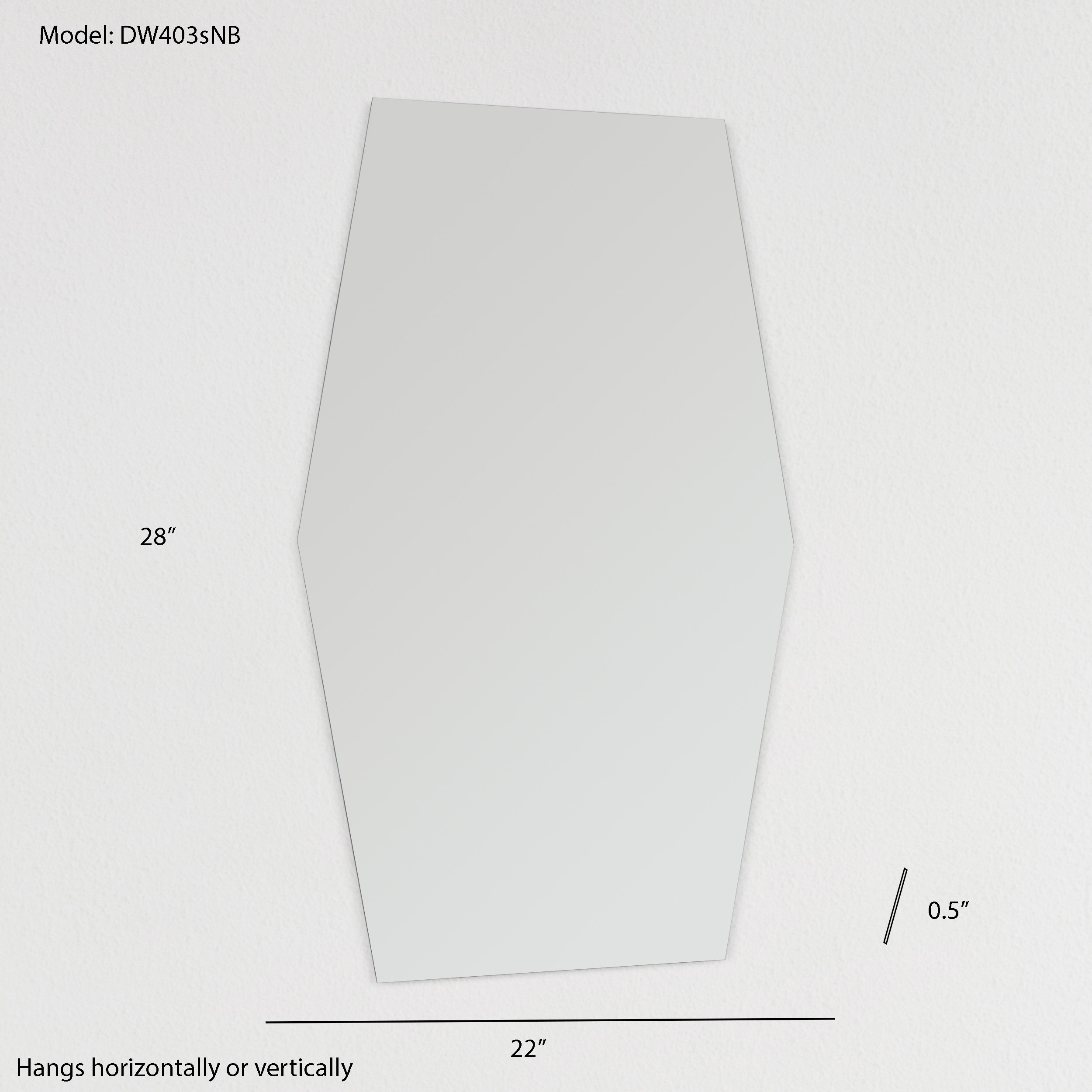 Decor Wonderland DW403SNB Framed-Bath-Mirrors - View #4