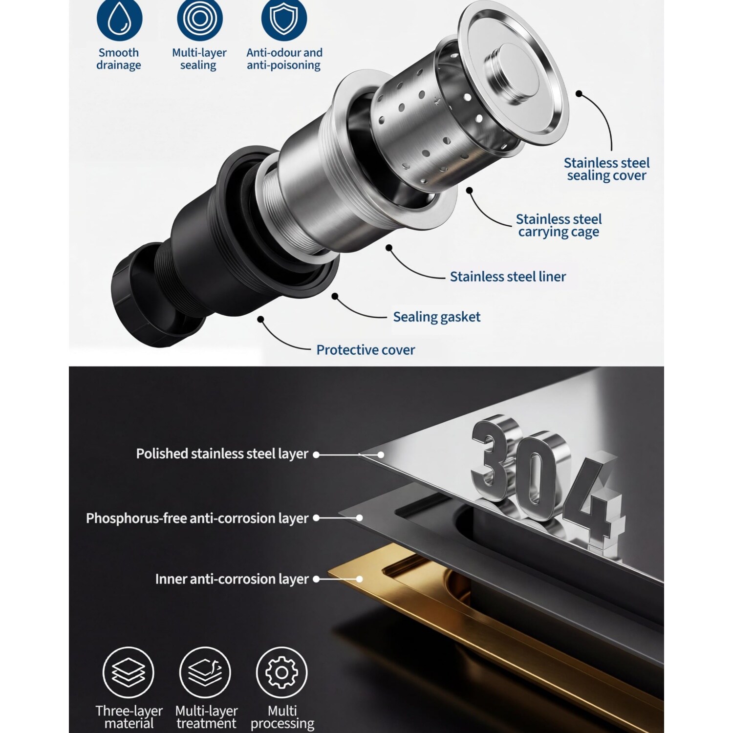 Garvee PLS33ATS6FH001 Laundry-Tubs-Utility-Sinks - View #5