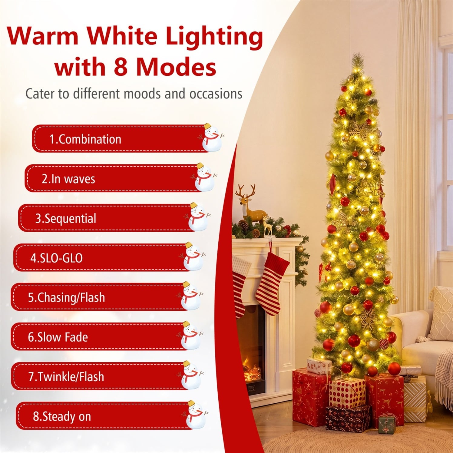 LIVIZA HYJ25529US-M Artificial-Christmas-Trees - View #3