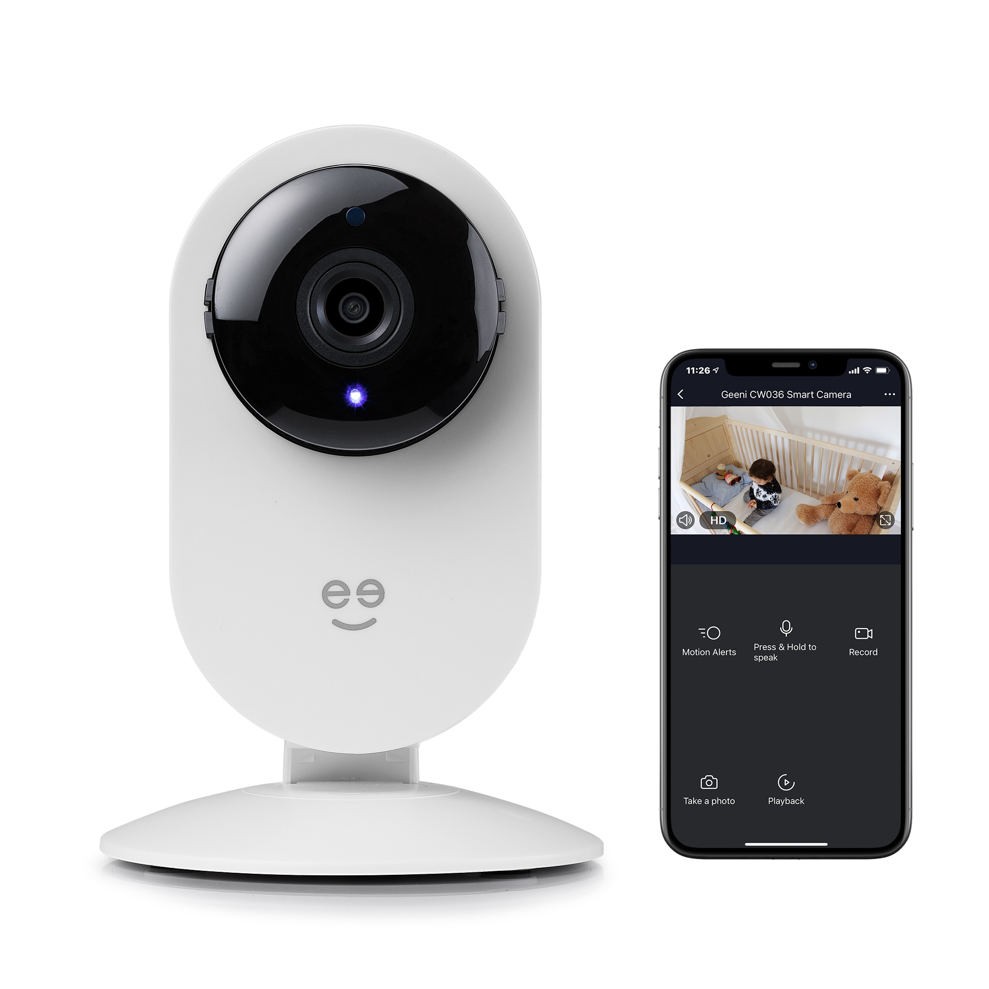  YI Pro Home Security Camera, Indoor Camera with Person,  Vehicle, Animal Detection, Phone App for Baby, Pet, Dog Monitoring,  Compatible with Alexa and Google Assistant : Electronics