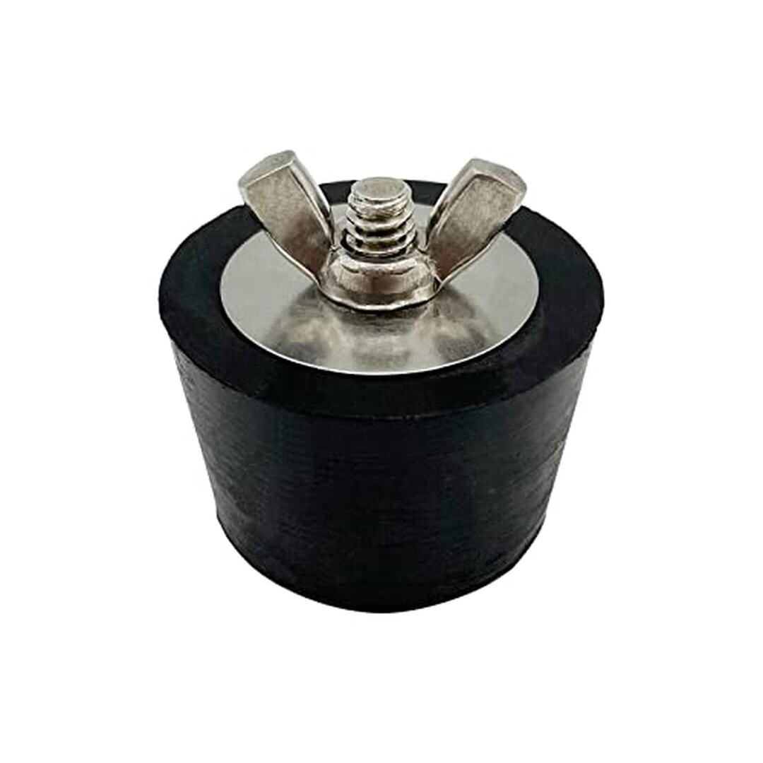 Poolzilla RP-2-1PC 1 PC Rubber Plug for Pool Closing - 2 inch Swimming Pool Winterizing Plug - Commercial Grade Rubber Pool Return Line Skimmer Plug for In-Ground and Above Ground Pools