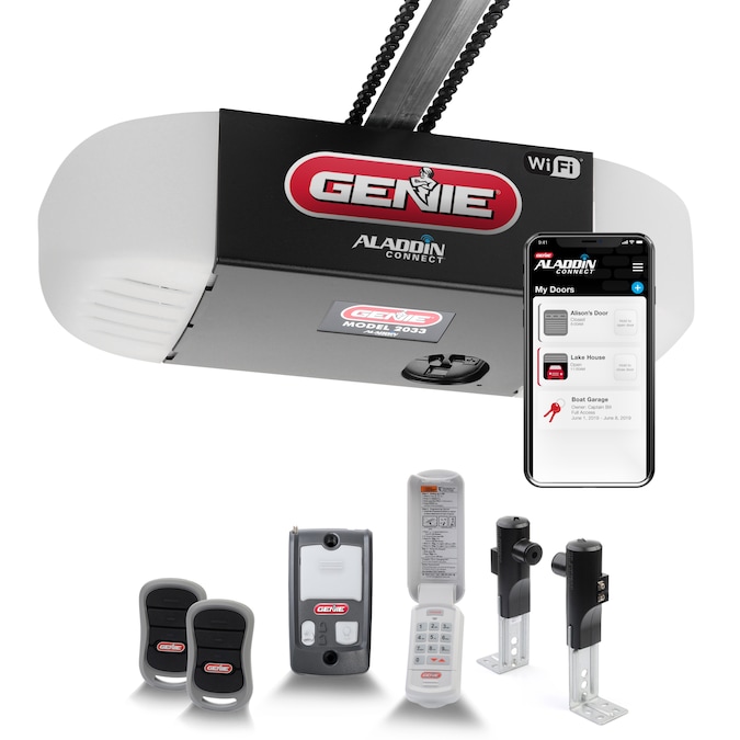 Genie 0 5 Hp Chain Glide Connect Smart, How To Program Genie Garage Door Opener Remote