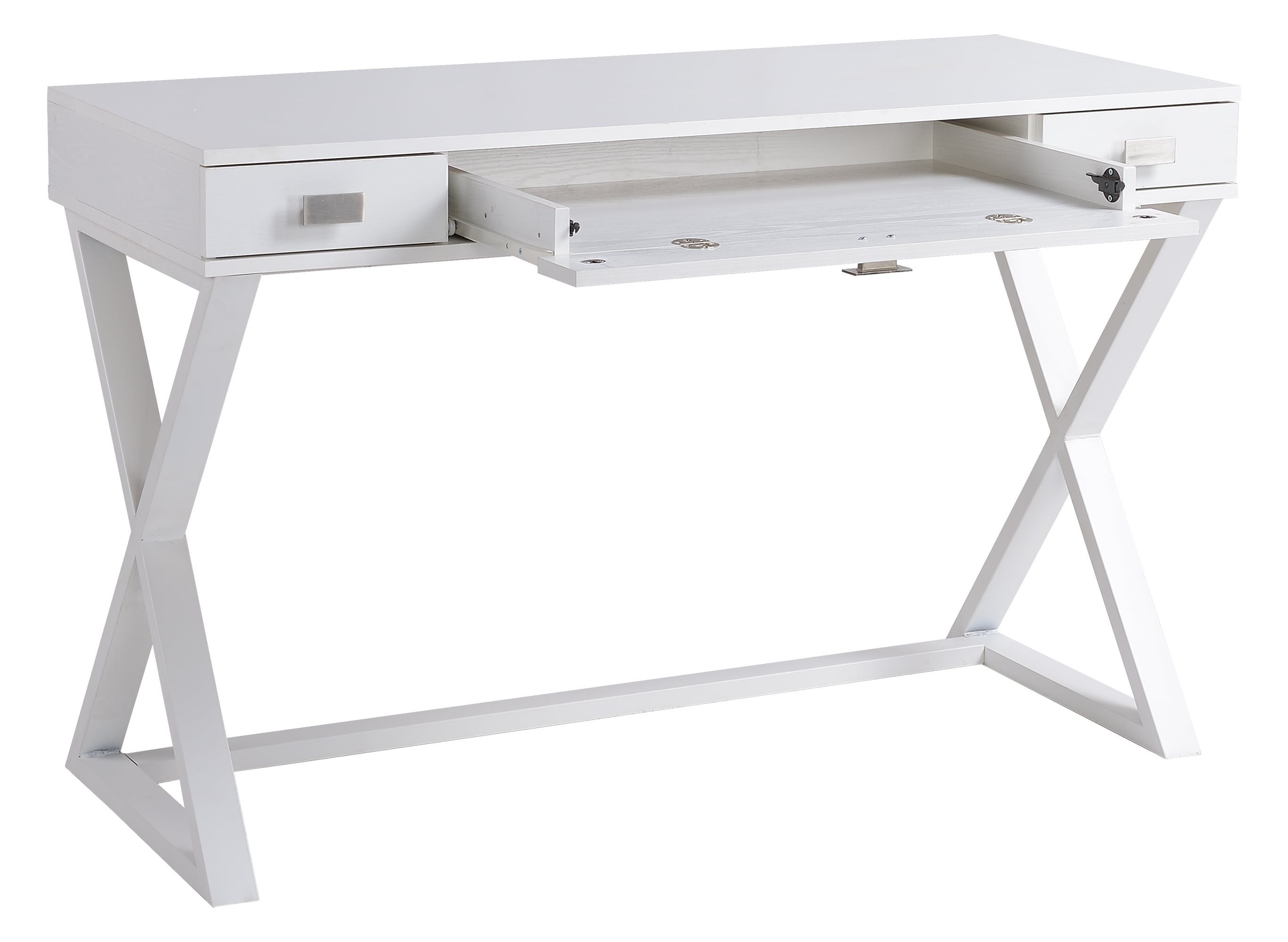 Legacy Home Salina 47-in White Computer Desk at Lowes.com