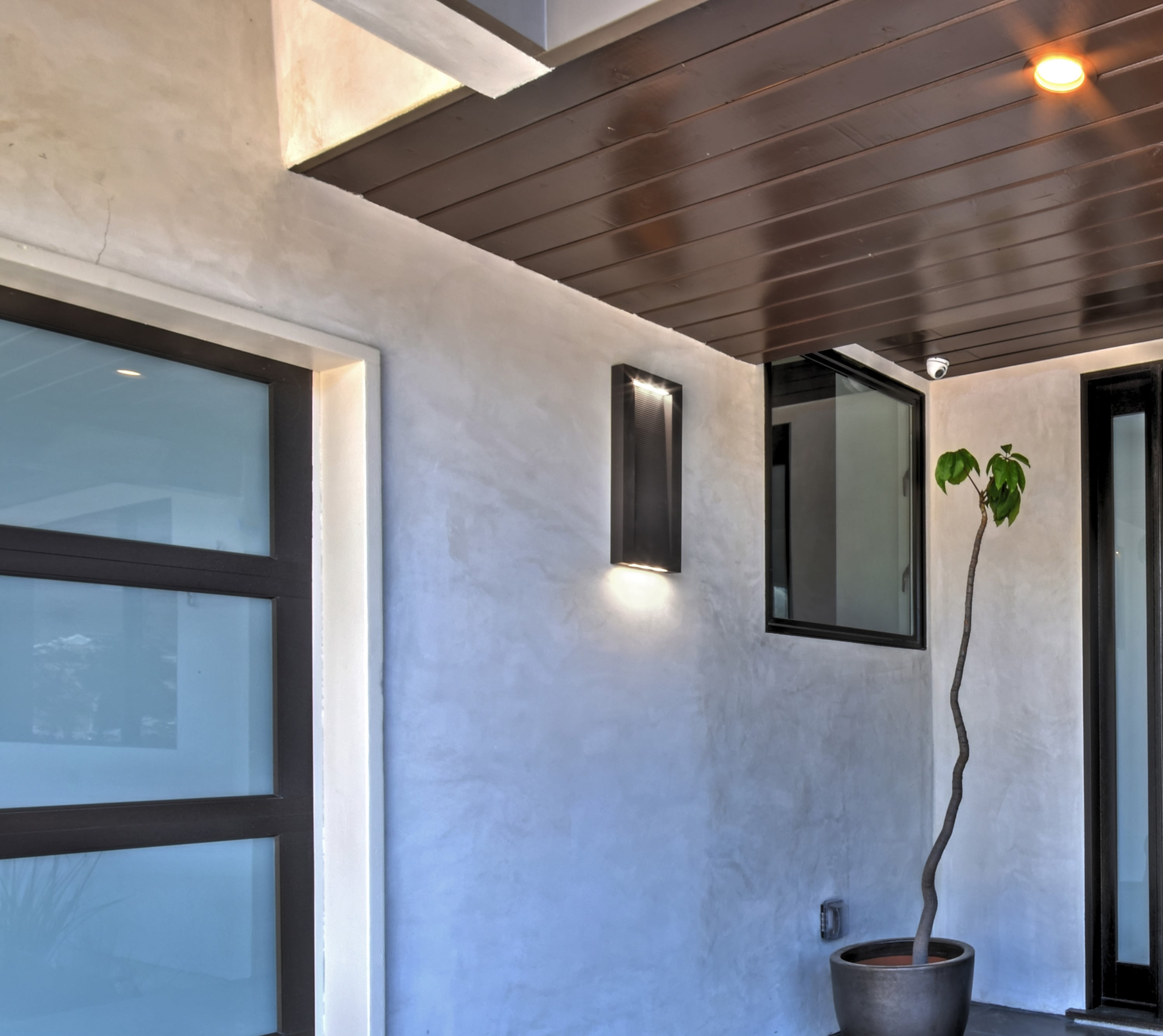 Architectural Bronze 22" LED Outdoor Wall Sconce