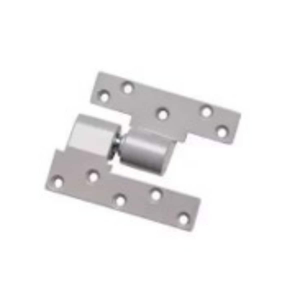 Global Door Controls TH1190-LH-AL Storefront 3-in H Aluminum Mortise Interior/Exterior Door Hinge