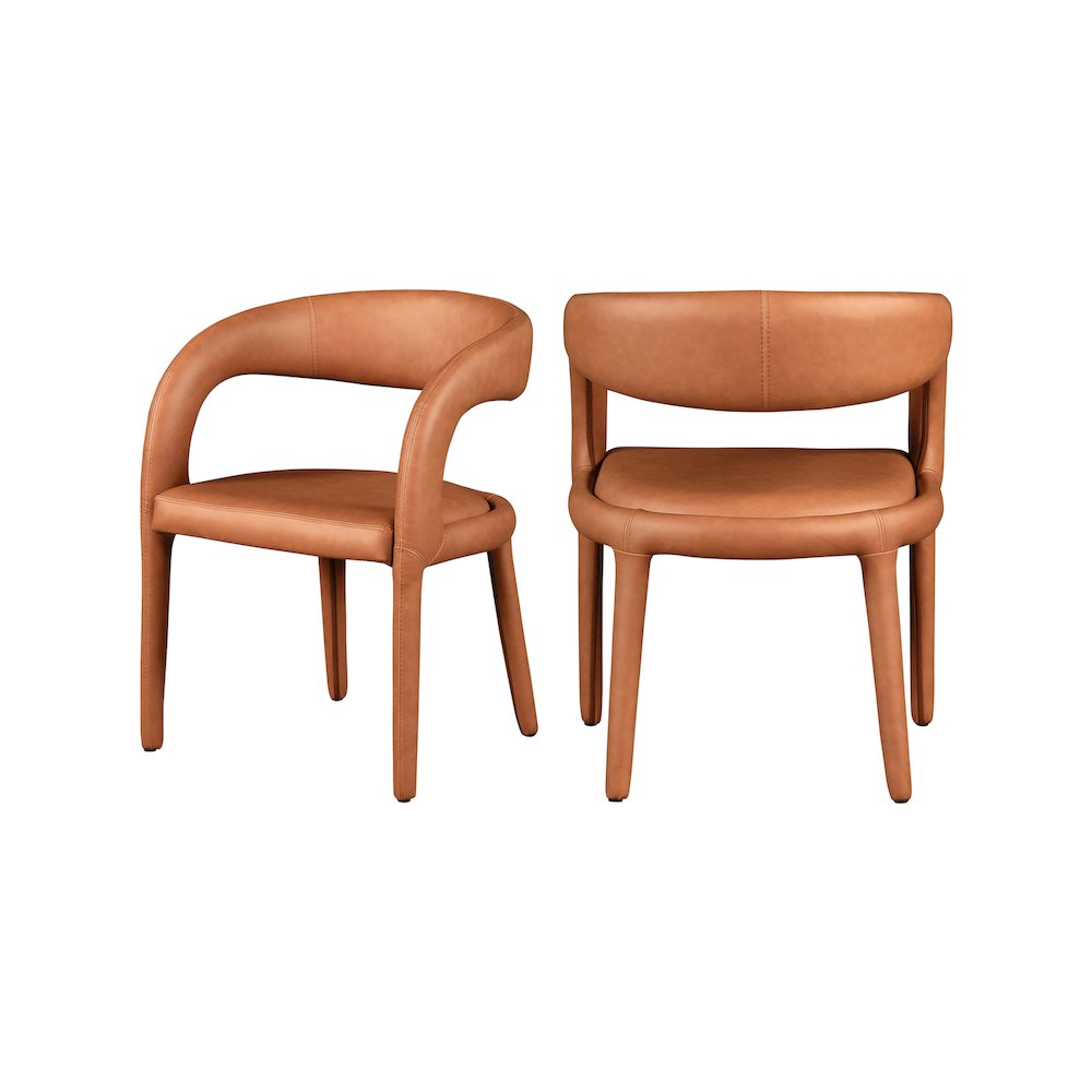 Meridian 987COGNAC-C Dining-Chairs - View #2
