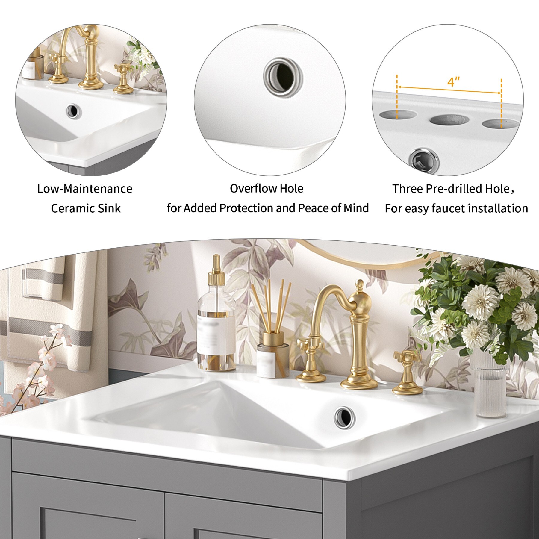 Dexmalle N729P299440E Bath-Vanity-Combo - View #3