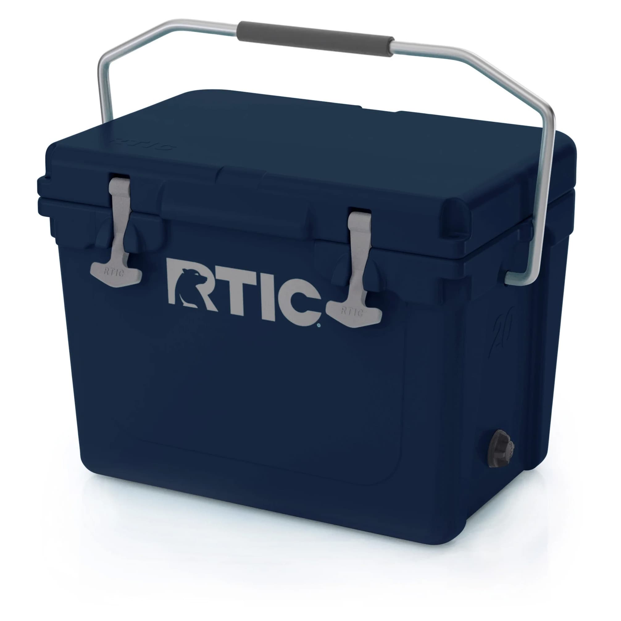 RTIC Outdoors Blue / Grey 20 Cans Insulated Personal Cooler in the Portable  Coolers department at