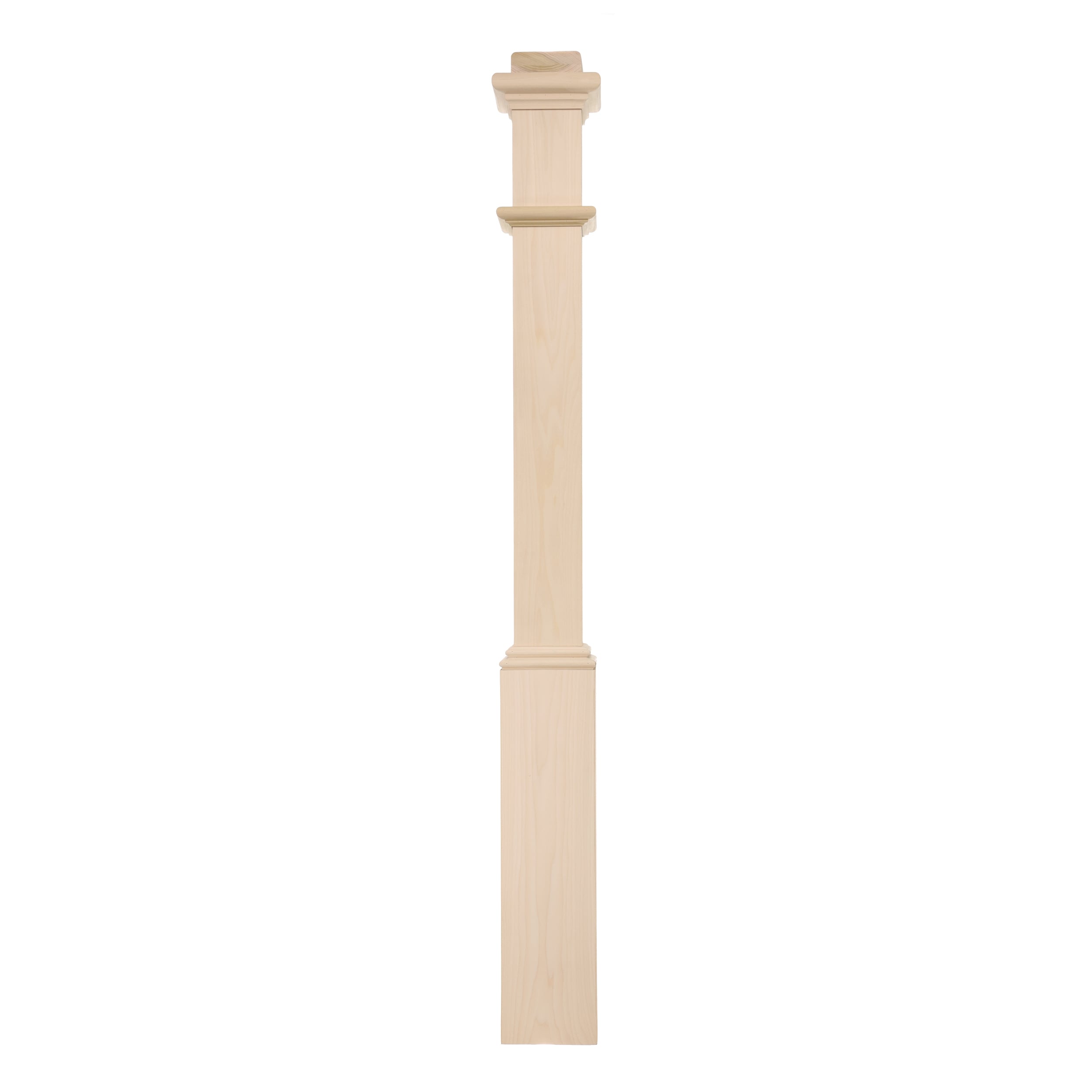 RELIABILT WG995PLPOP 56-in x 5.5-in Unfinished Poplar Classic Universal Stair Newel Post