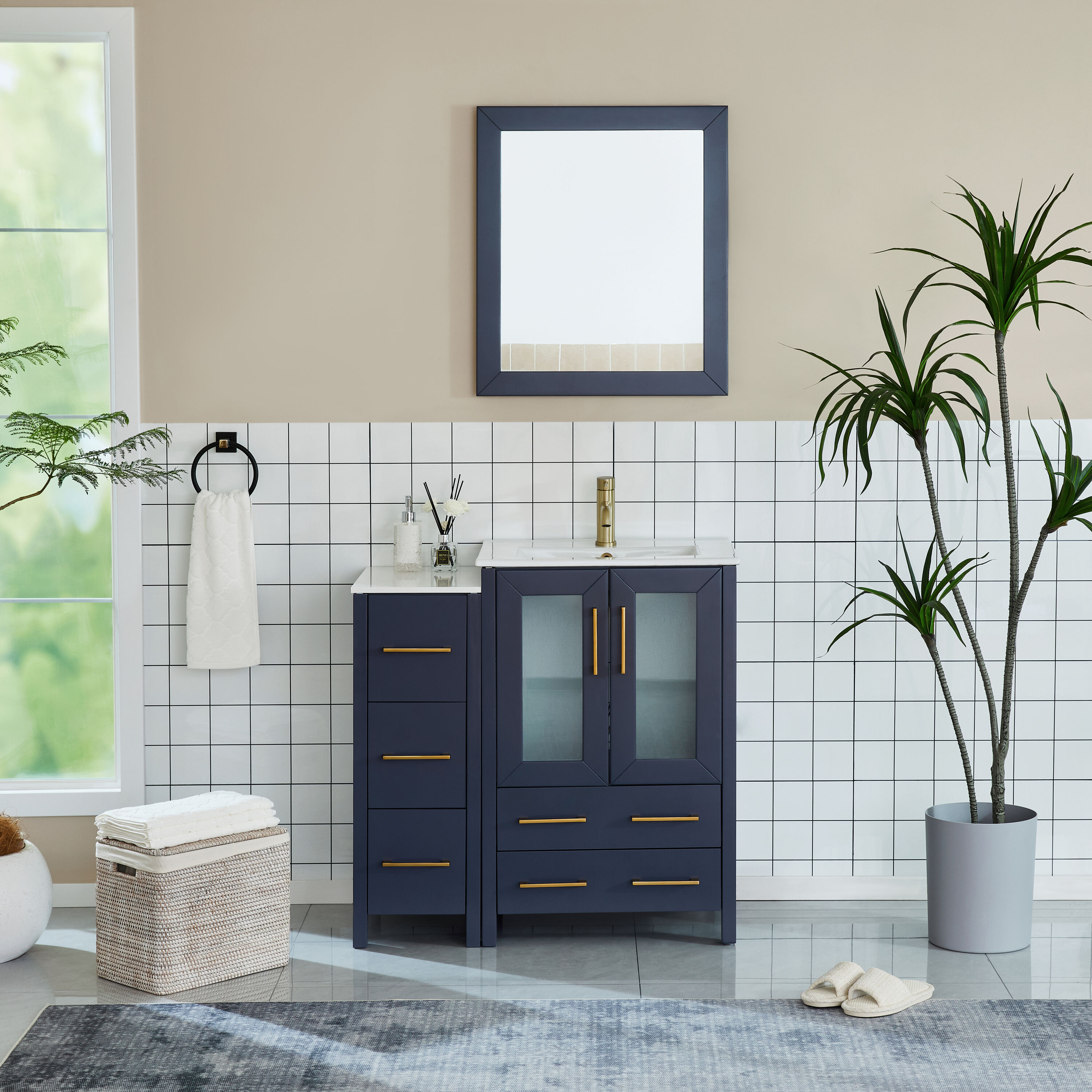 Vanity Art VA3024-36B Bath-Vanity-Combo - View #10