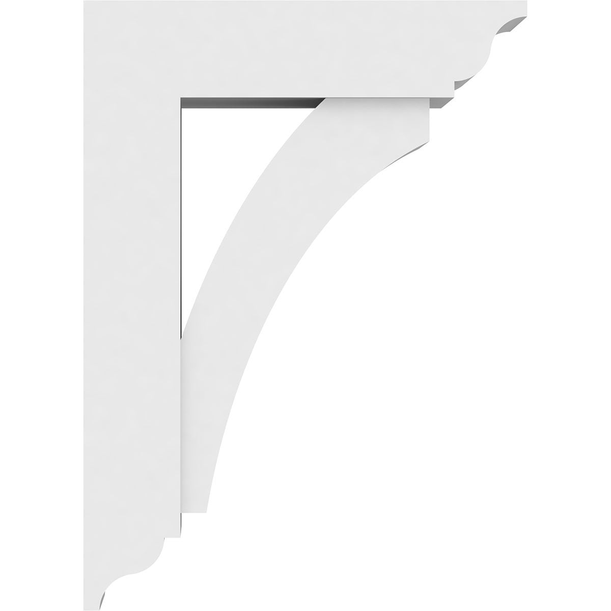 Ekena Millwork BKTP05X16X22THR01 Exterior-Brackets-Braces - View #3