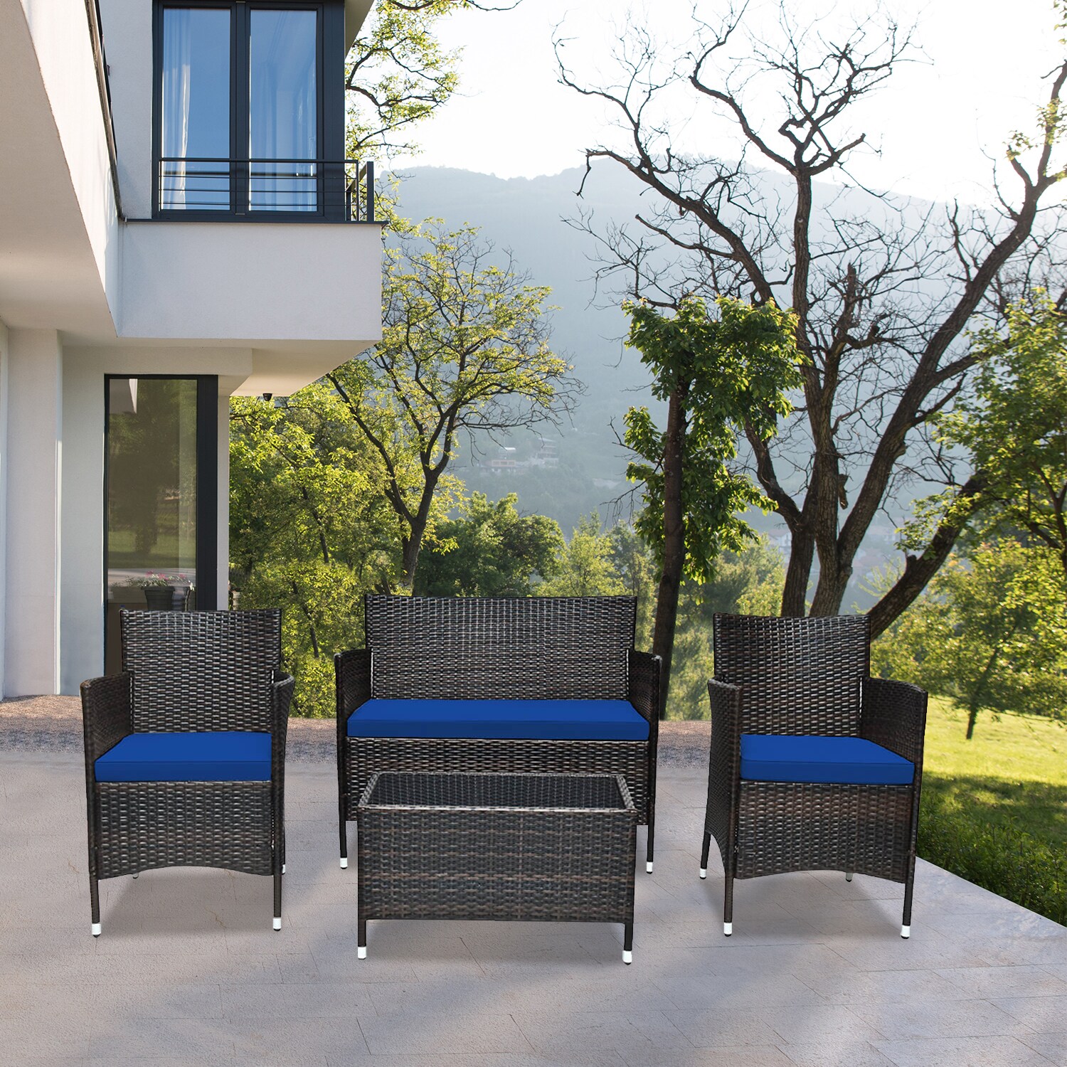 WELLFOR OUJ67772NY Patio-Conversation-Sets - View #7