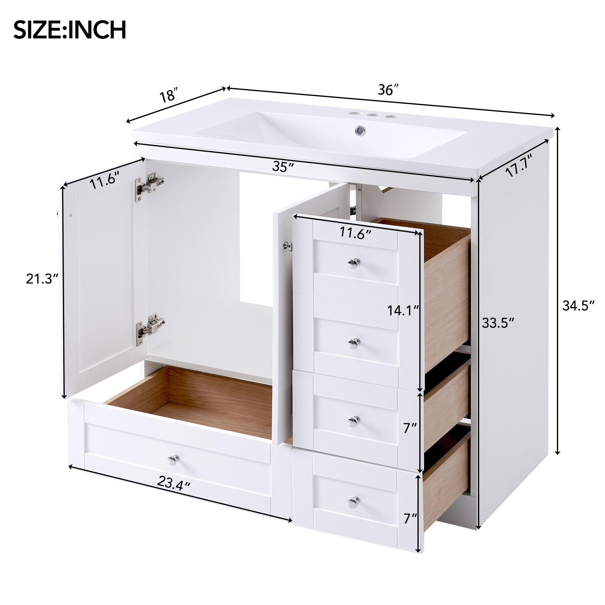 Boyel Living BL-VY-8872K Bath-Vanity-Combo - View #2