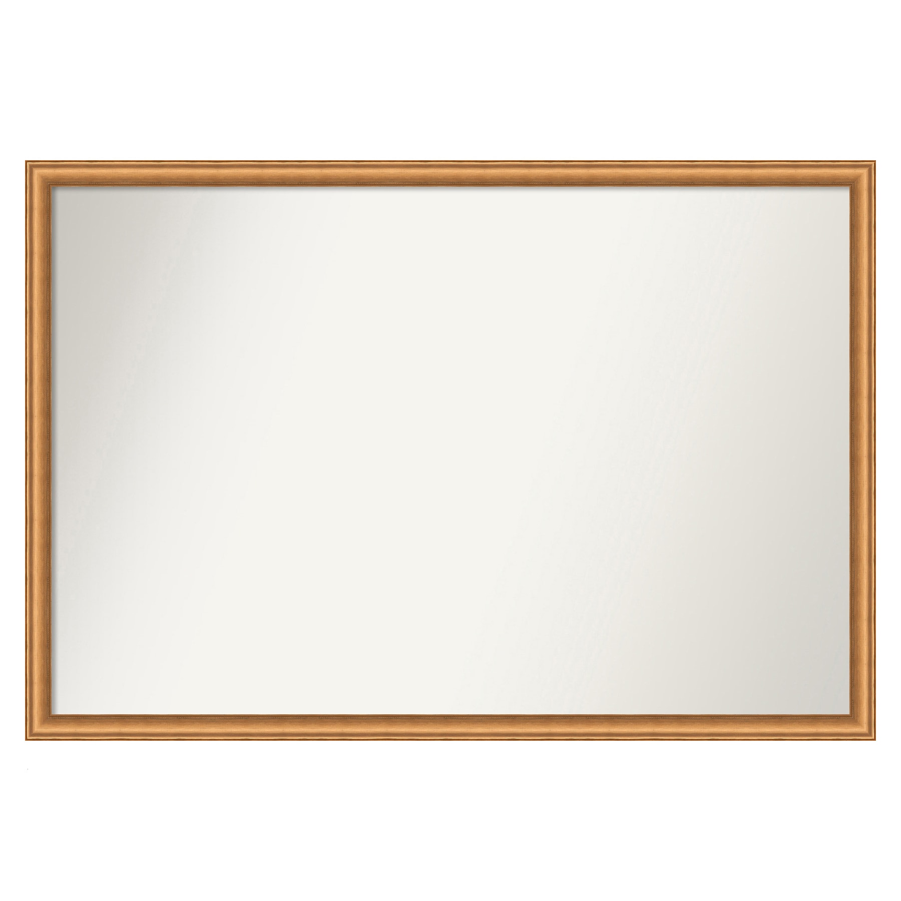 Amanti Art A17008262584 Salon Scoop Copper Frame 38-Inches W x 26-Inches H Rectangle Salon Scoop Copper Framed Wall Mirror