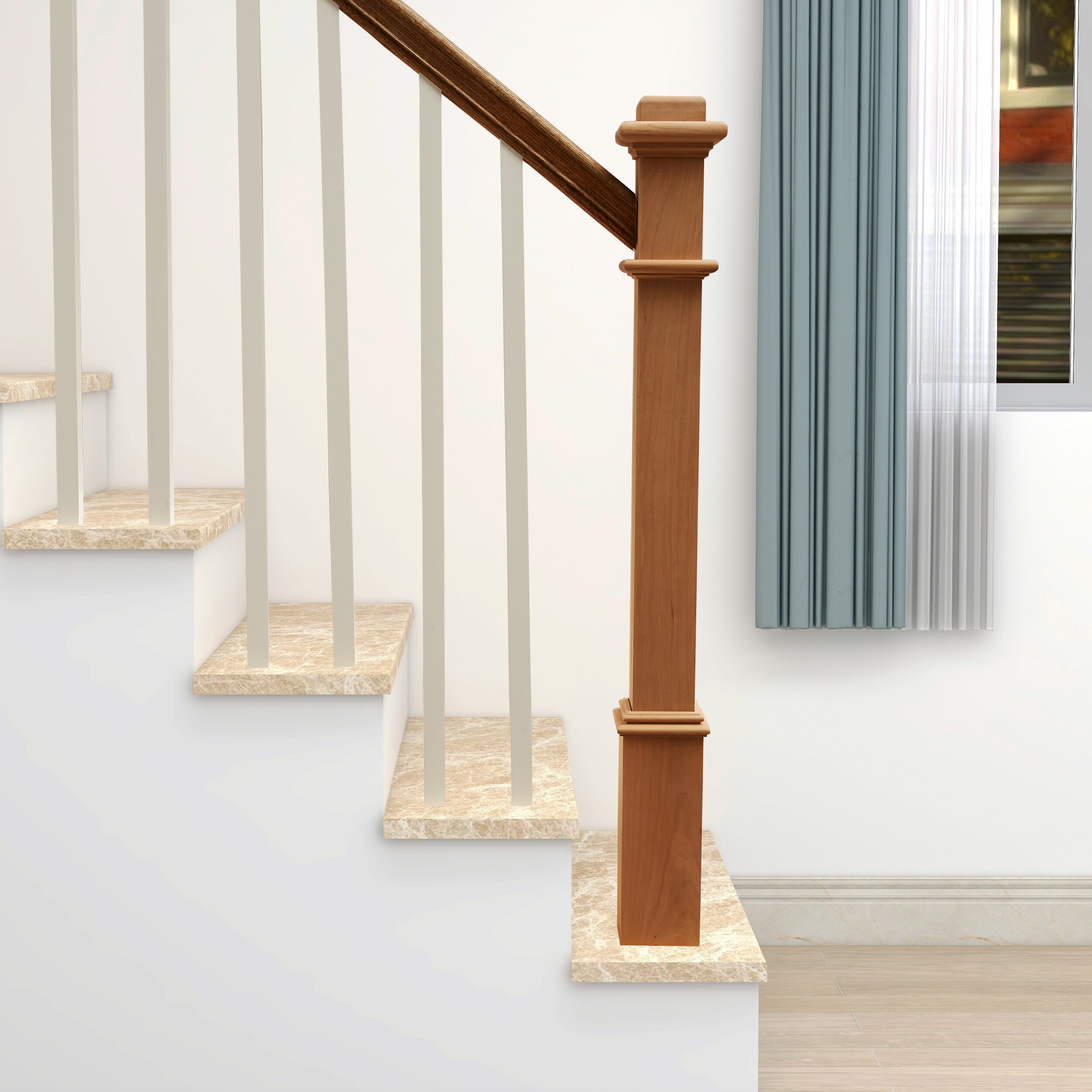 RELIABILT WG961CHE Interior-Stairpart-Newel-Posts - View #5