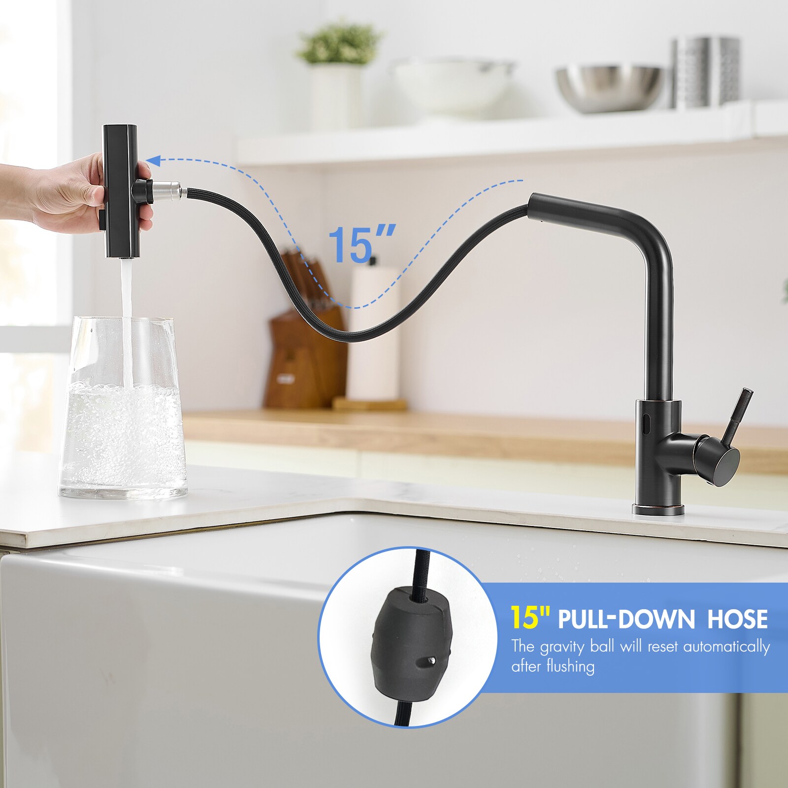 Huluwat XH-2P465296 Kitchen-Faucets - View #6