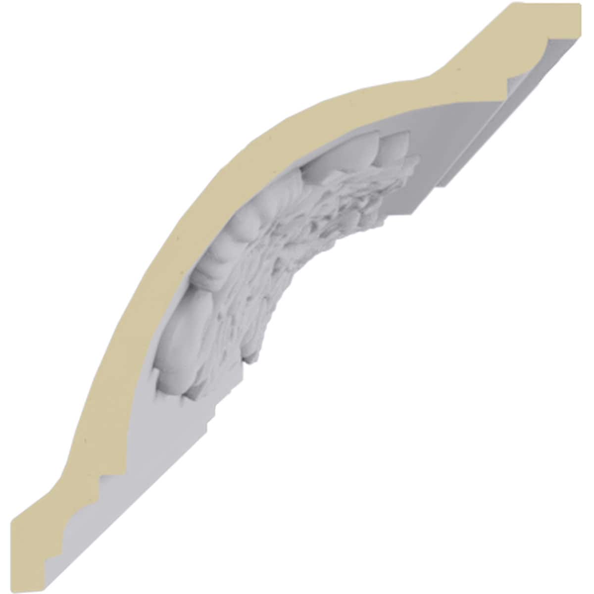 Ekena Millwork MLD04X04X05ME-CASE-8 Crown-Moulding - View #2
