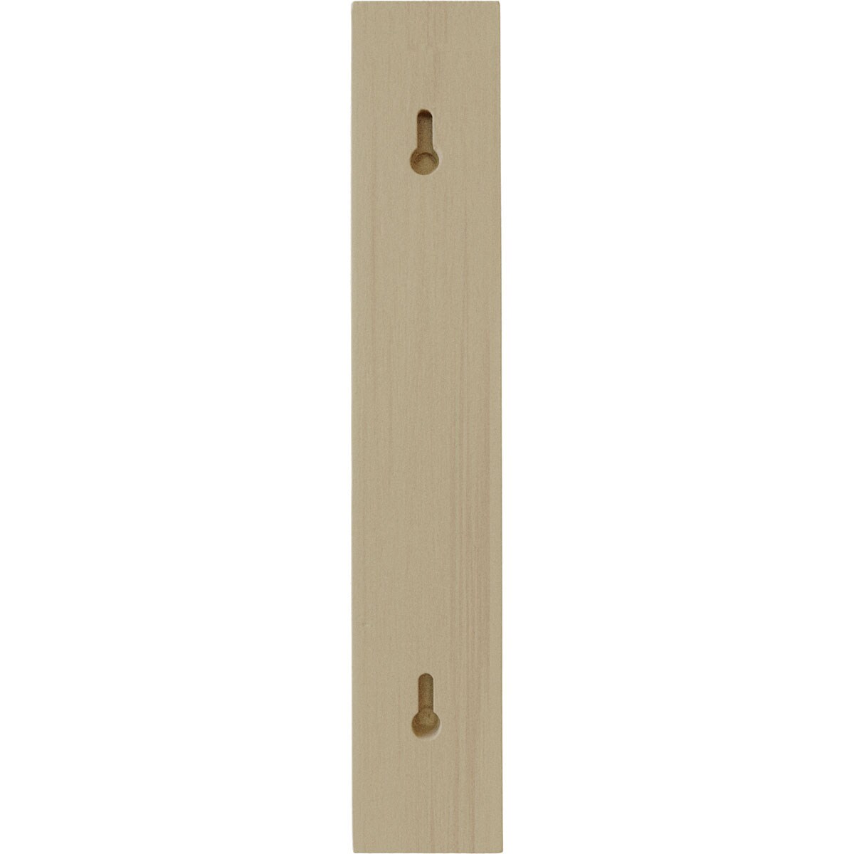 Traditional Rubberwood Shelf Bracket 2.5" W x 14.75" D x 14.25" H