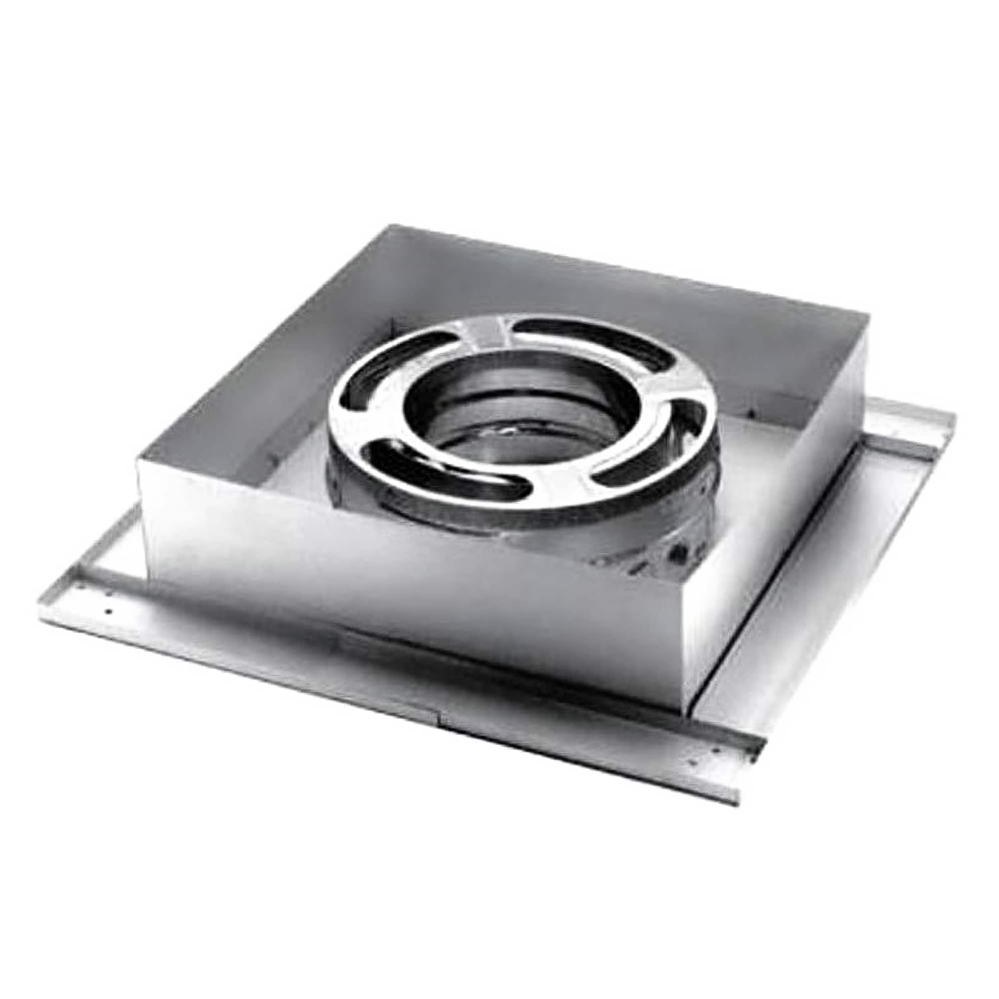 DuraVent 278937 Steel Triple Wall Flat Ceiling Support Box