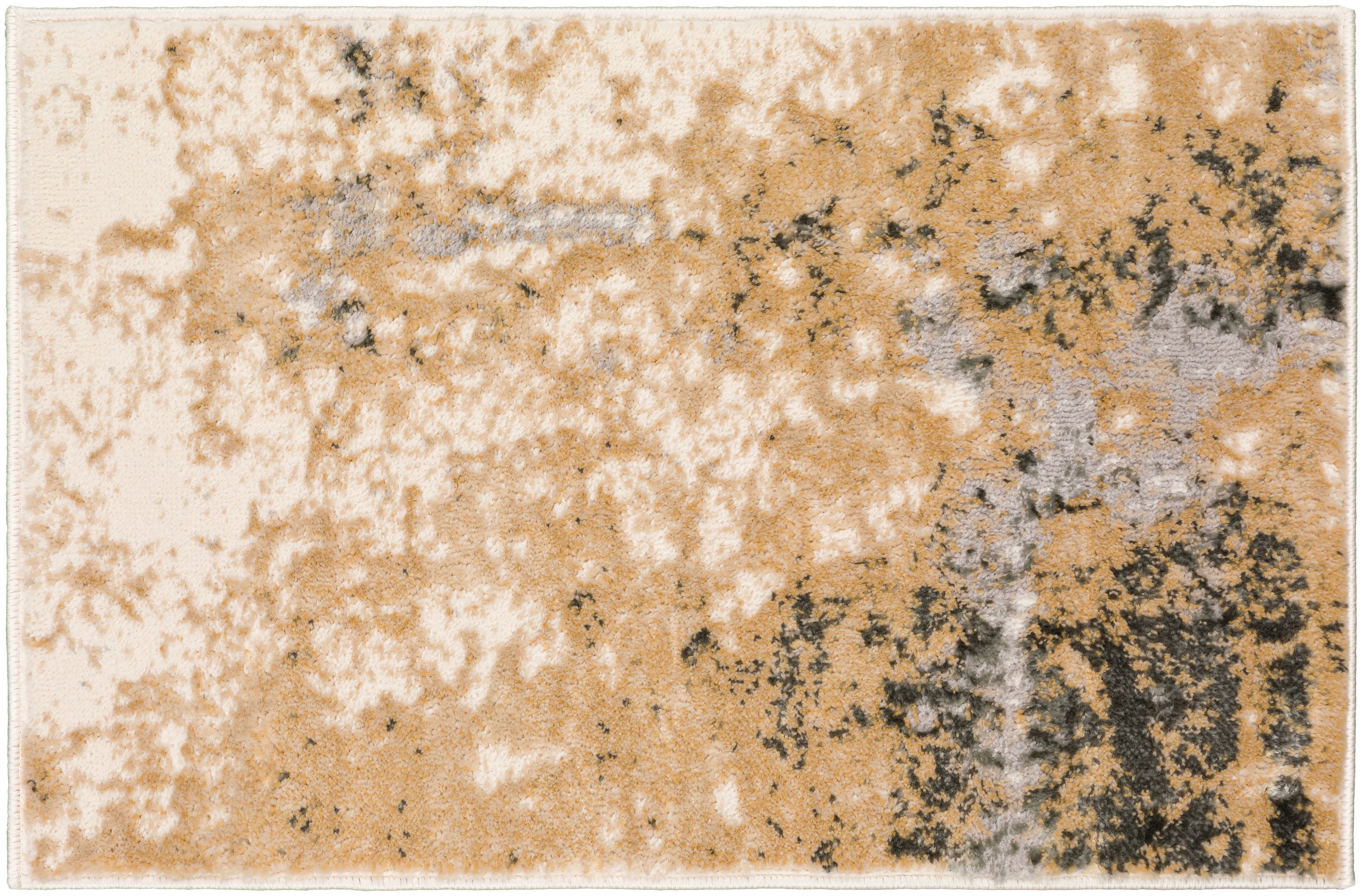 Addison Rugs AGR34FO20X30 Grayson 2 x 3 (ft) Polyester Fog Rectangular Indoor Abstract Mid-Century Modern Throw rug