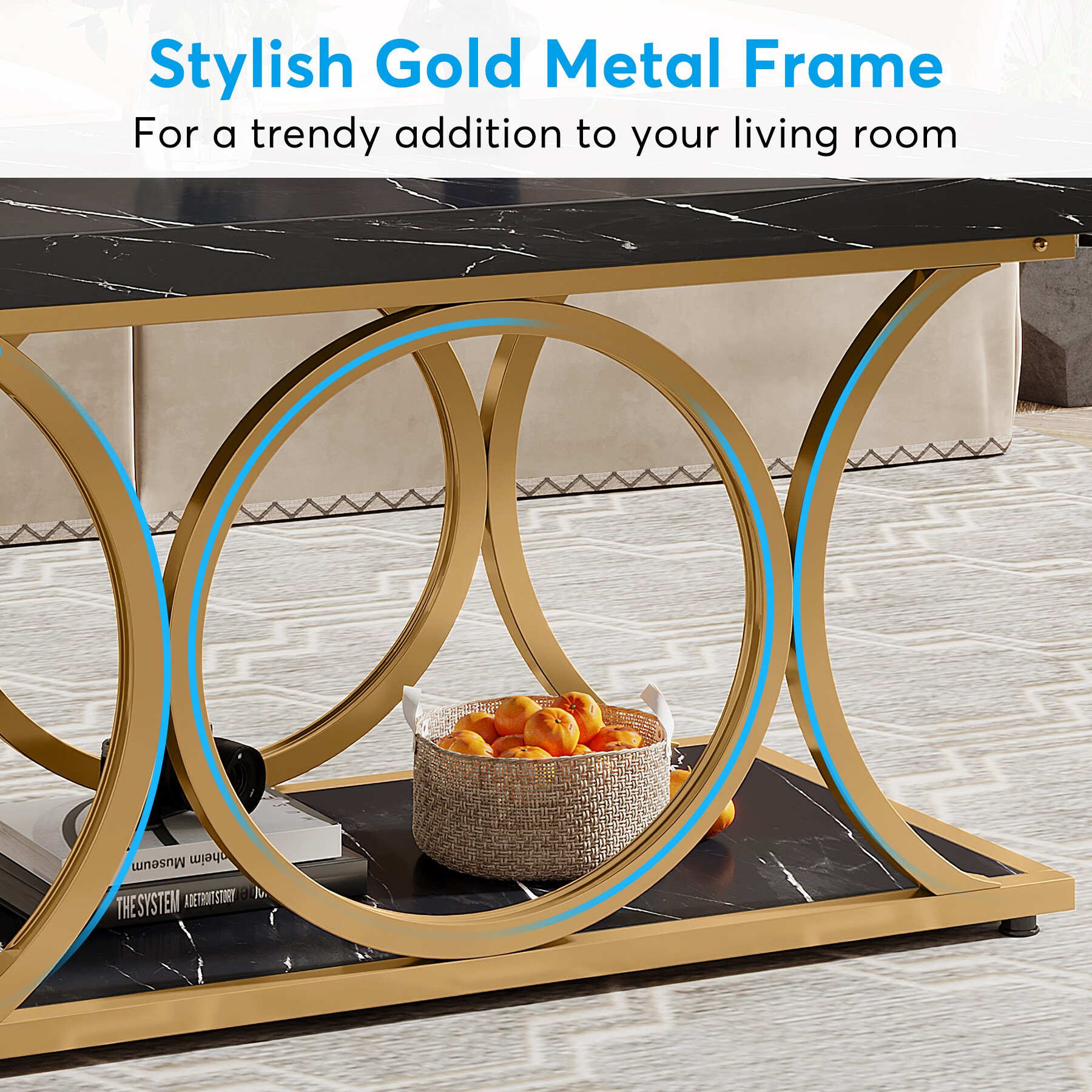 Fnova LWTJ-U0196 Coffee-Tables - View #5