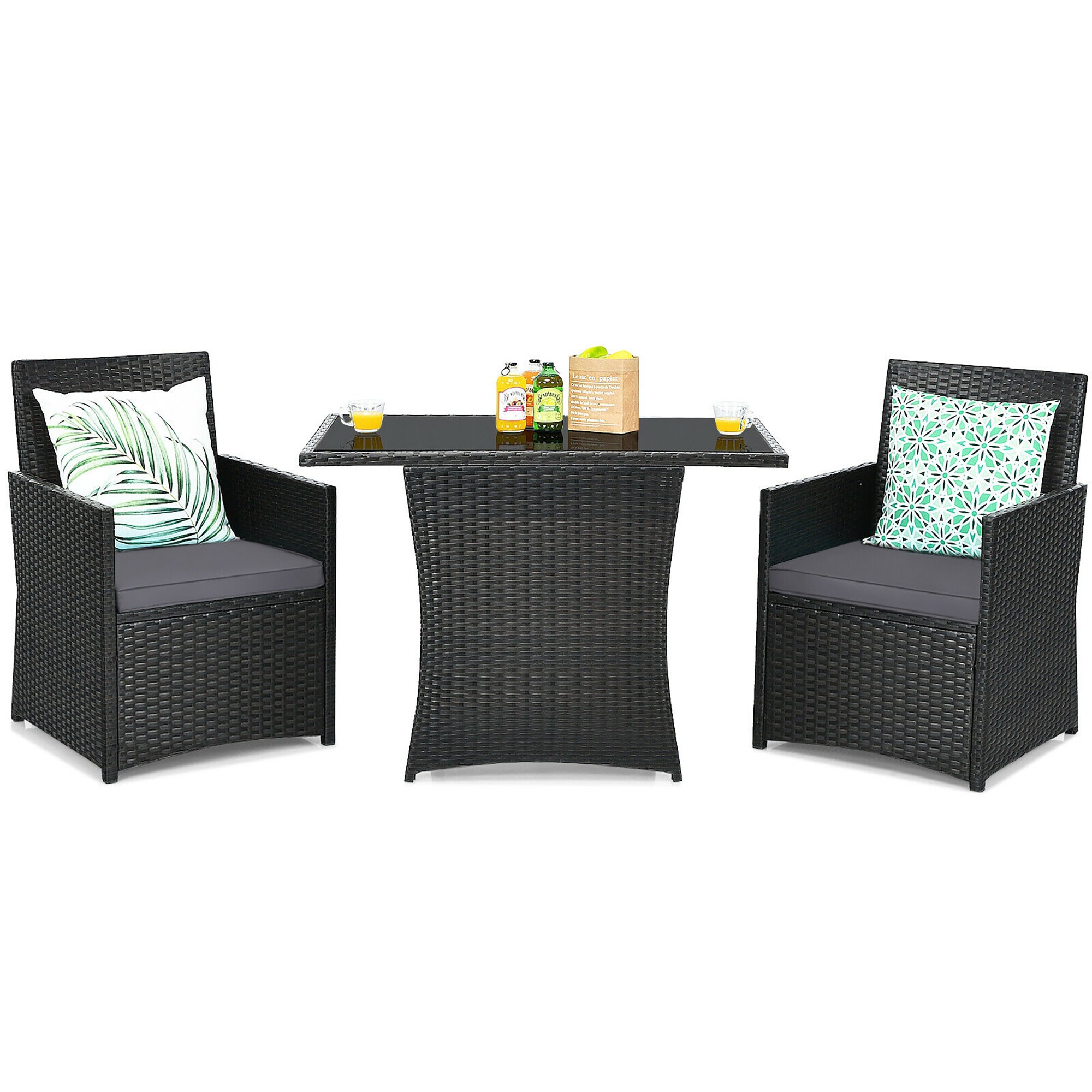 Forclover HYFW-178GR Patio-Conversation-Sets - View #4