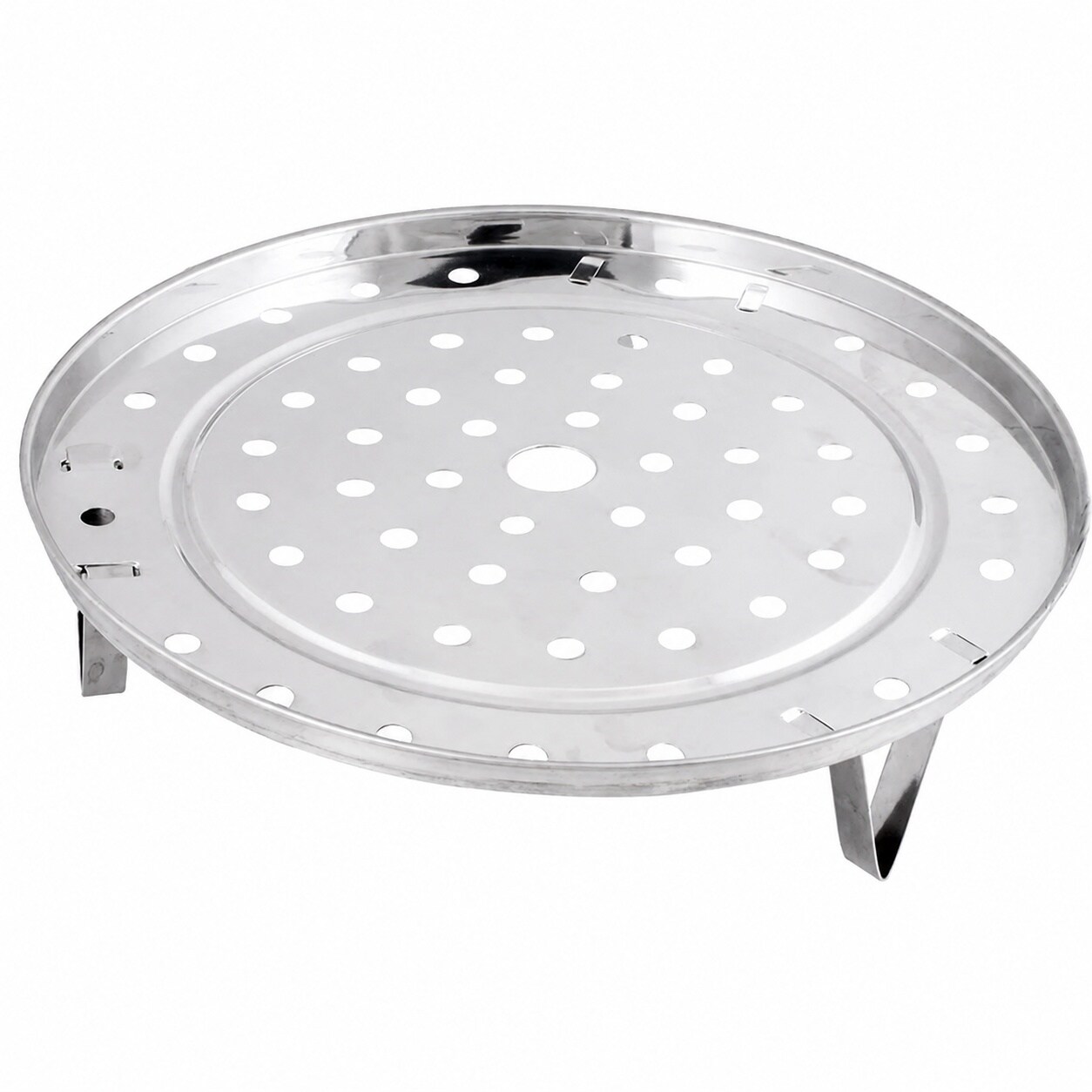Aoibox  Stainless Steel Thickened Steaming Rack Stand 7 8 in Three Leg Design for 5 6 and 8 Qt Pressure Cookers
