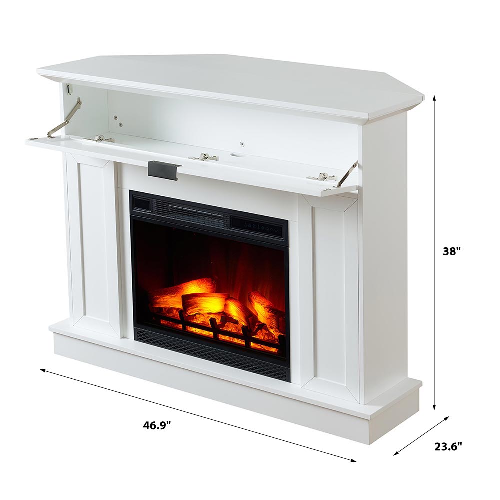 Modern Ember ME-TILL-WHT-23 Electric-Fireplaces - View #3