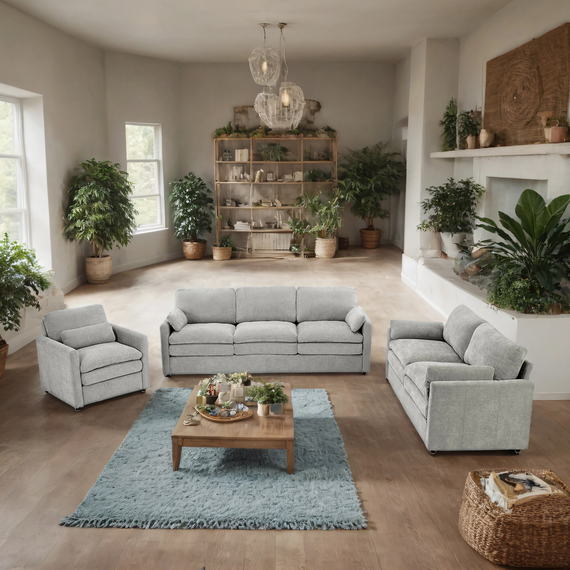 SINOFURN SYA370011GY Living-Room-Sets - View #3