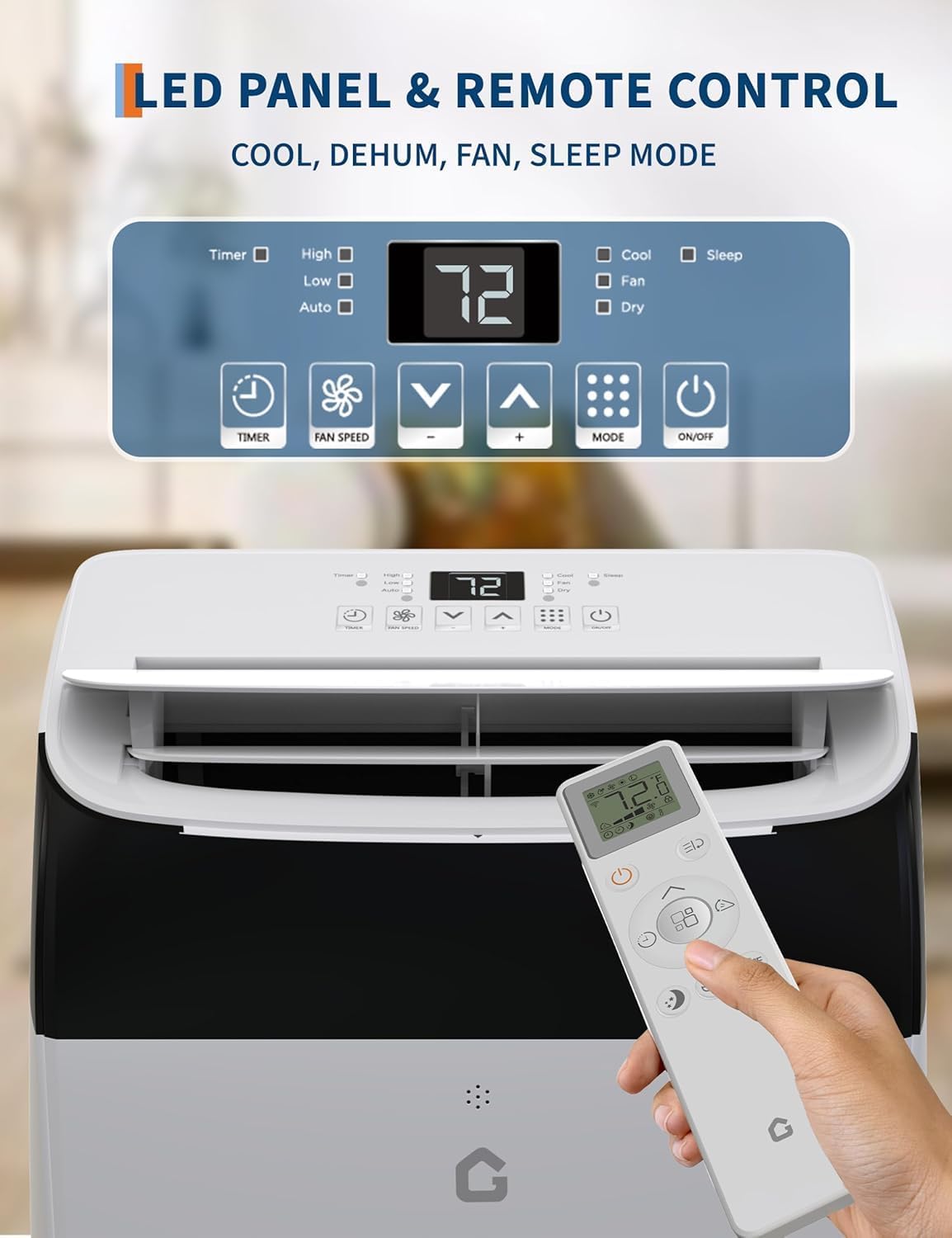 Qeetex LSAPHO0XJ1J44A Portable-Air-Conditioners - View #2