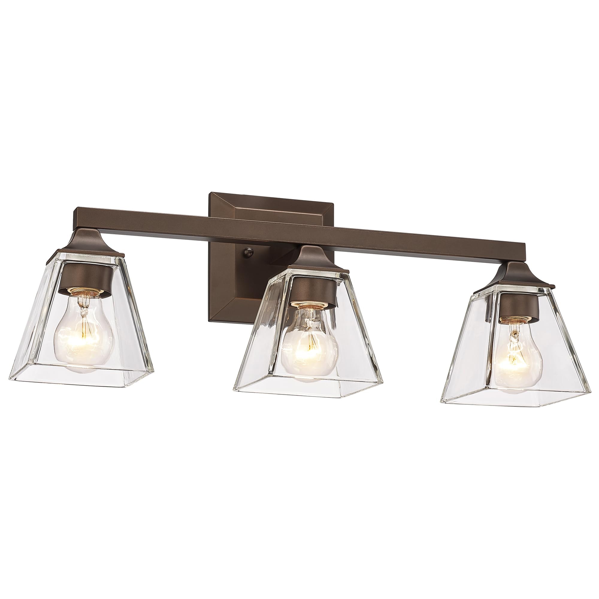 LTMATE LS5HY68B-3W ORB JAZAVA 22-in 3 -Light Oil-rubbed Bronze Industrial Vanity light