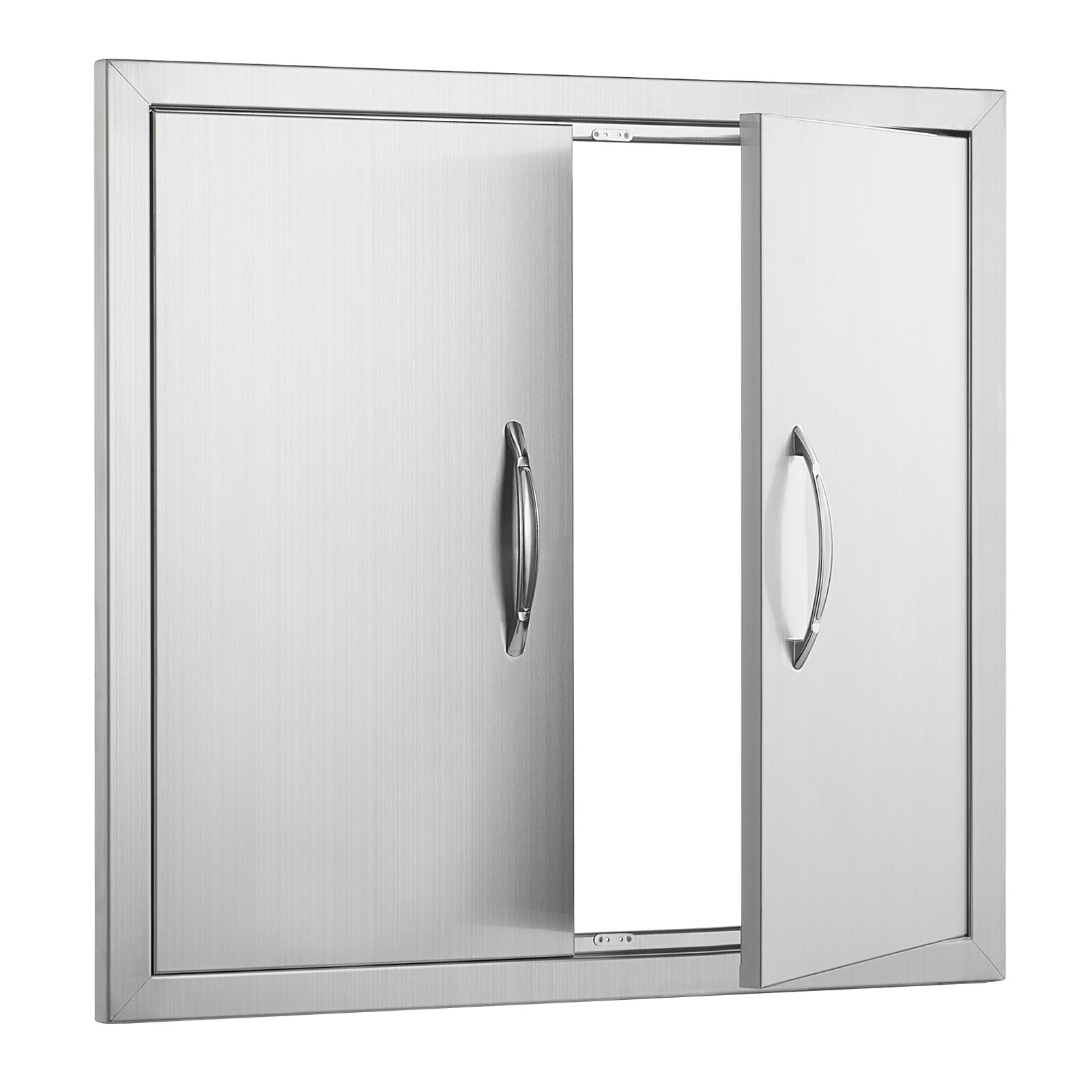 SVOPES BBQ Access Door 24-in W x 2-in H x 26-in D Built-In Grill Cabinet Double doors #SVOPESSMMBSCJ08216V0