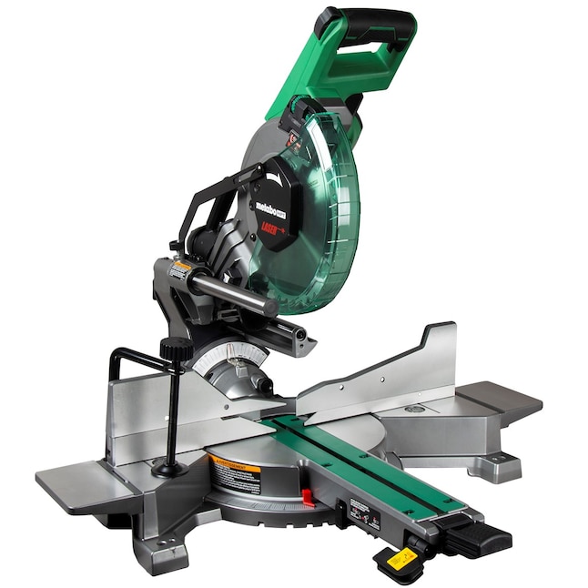 Metabo HPT 10-in 15-Amp Dual Bevel Sliding Compound Corded Miter Saw