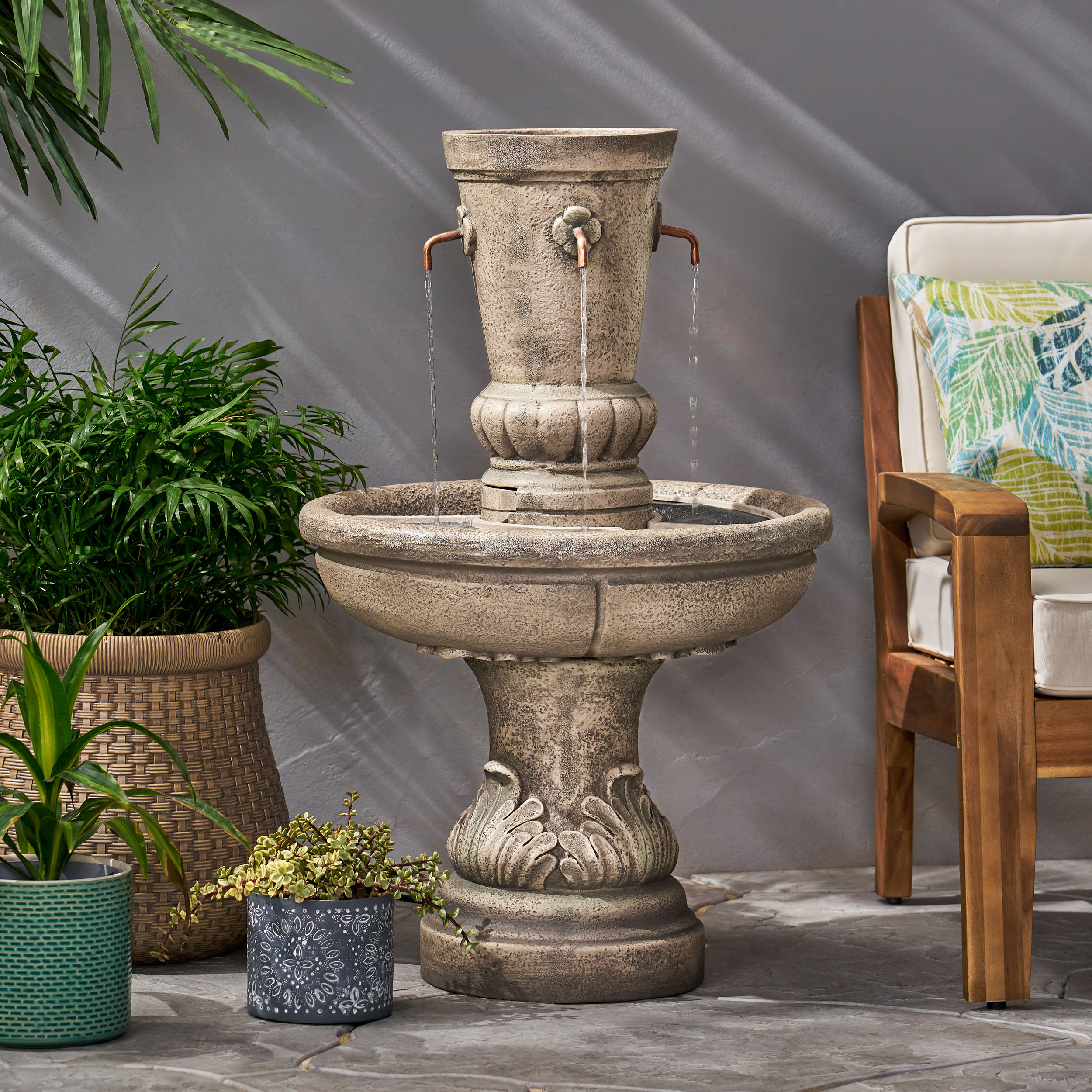 ZAKLOOP WU71769.00LBRN Garden-Statue - View #4