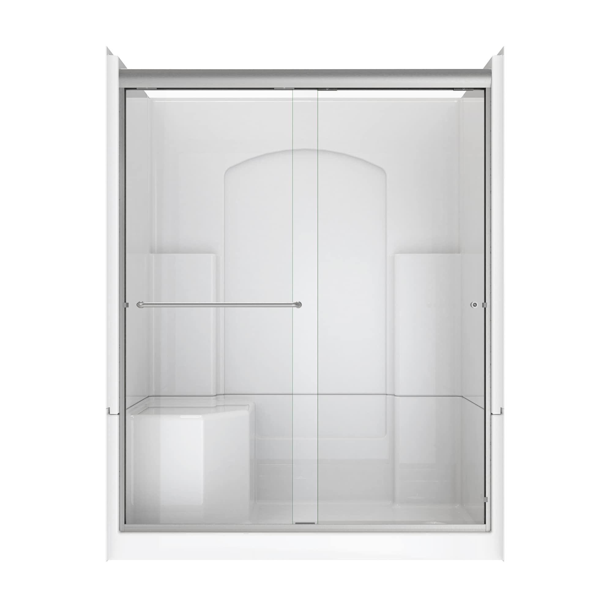 Laurel Mountain L3260SH1S4PLWB3 Alcove-Shower-Kit - View #2