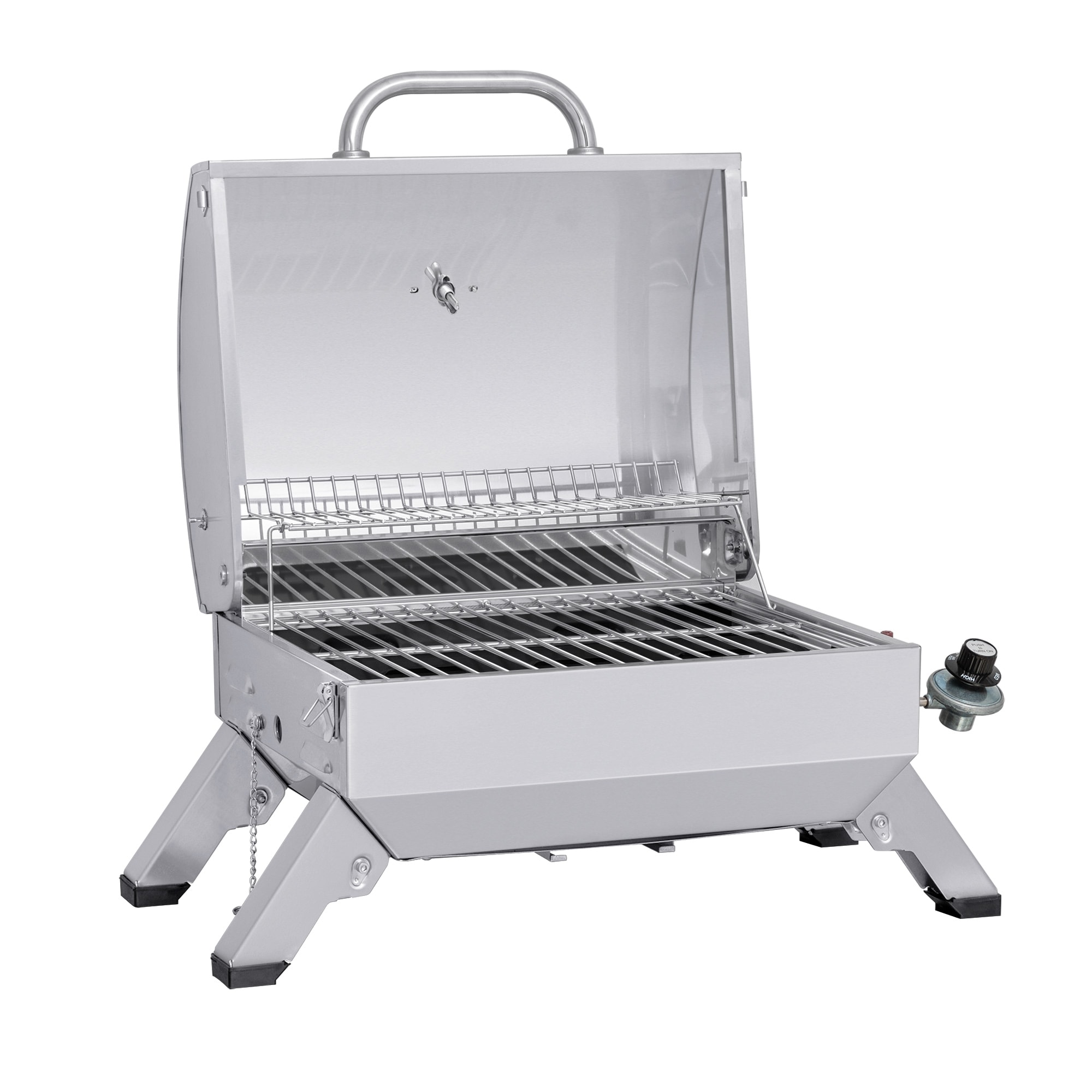 Royal Gourmet 285 Sq In Stainless Steel Portable Liquid Propane Grill Gt1001 At 3322