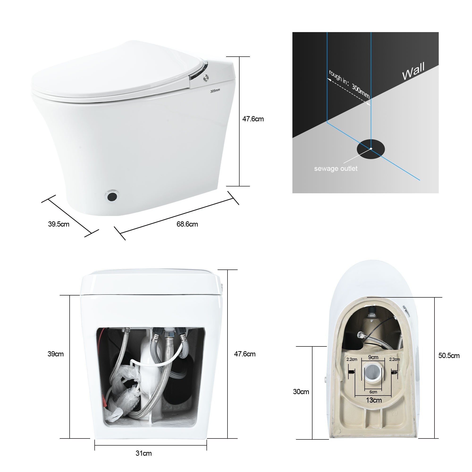 Dimakai DI-ZW35AA3P toilets - View #4